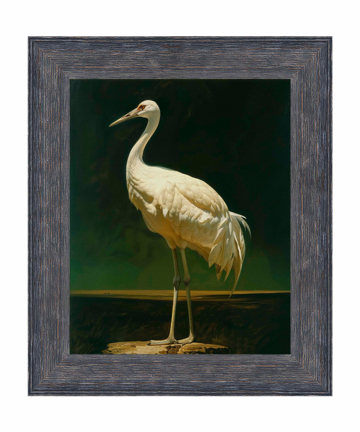 Noble Grace - Crane - Limited Edition Canvas