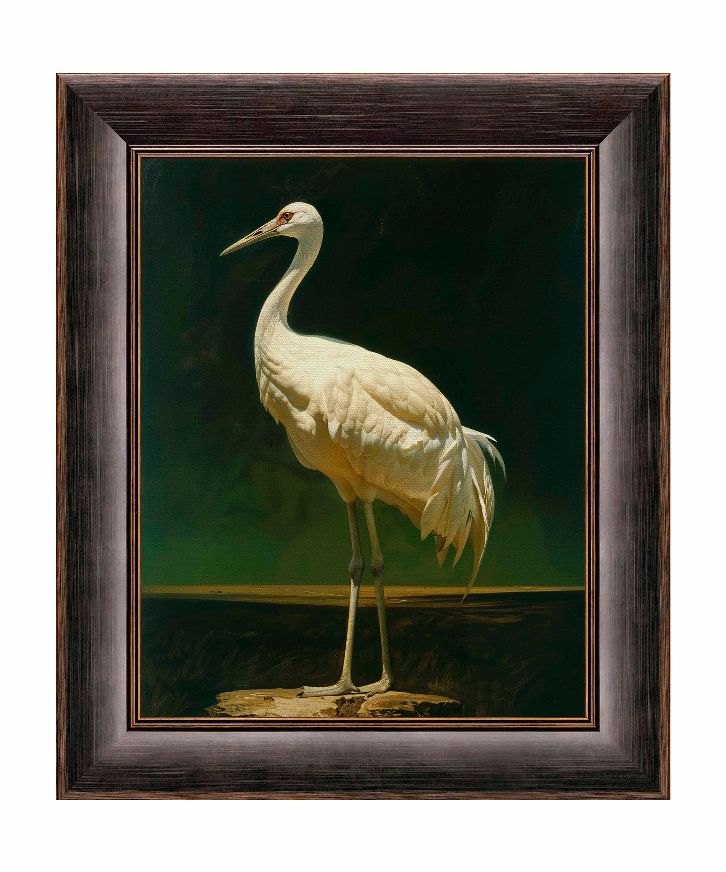 Noble Grace - Crane - Limited Edition Canvas