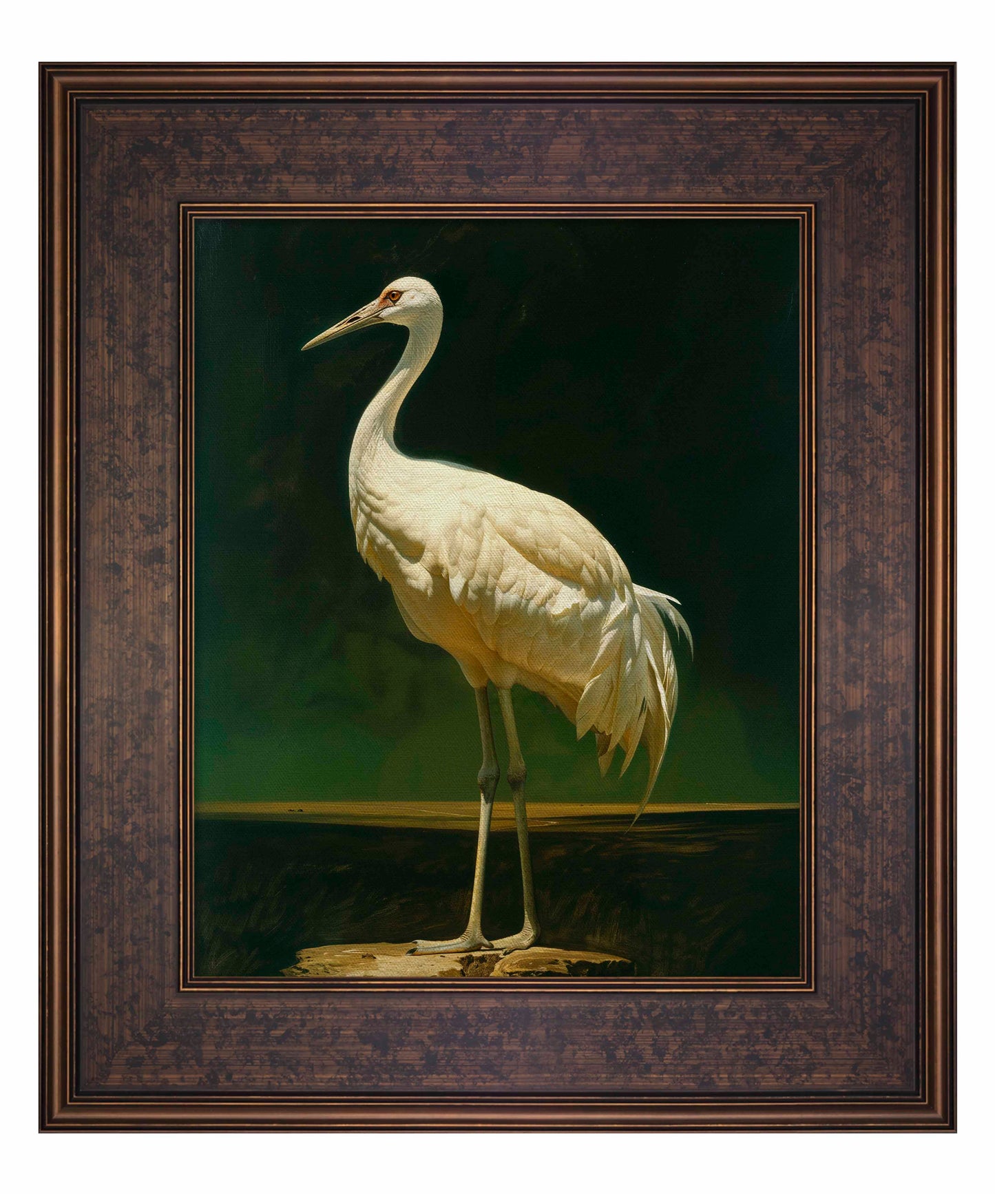 Noble Grace - Crane - Limited Edition Canvas