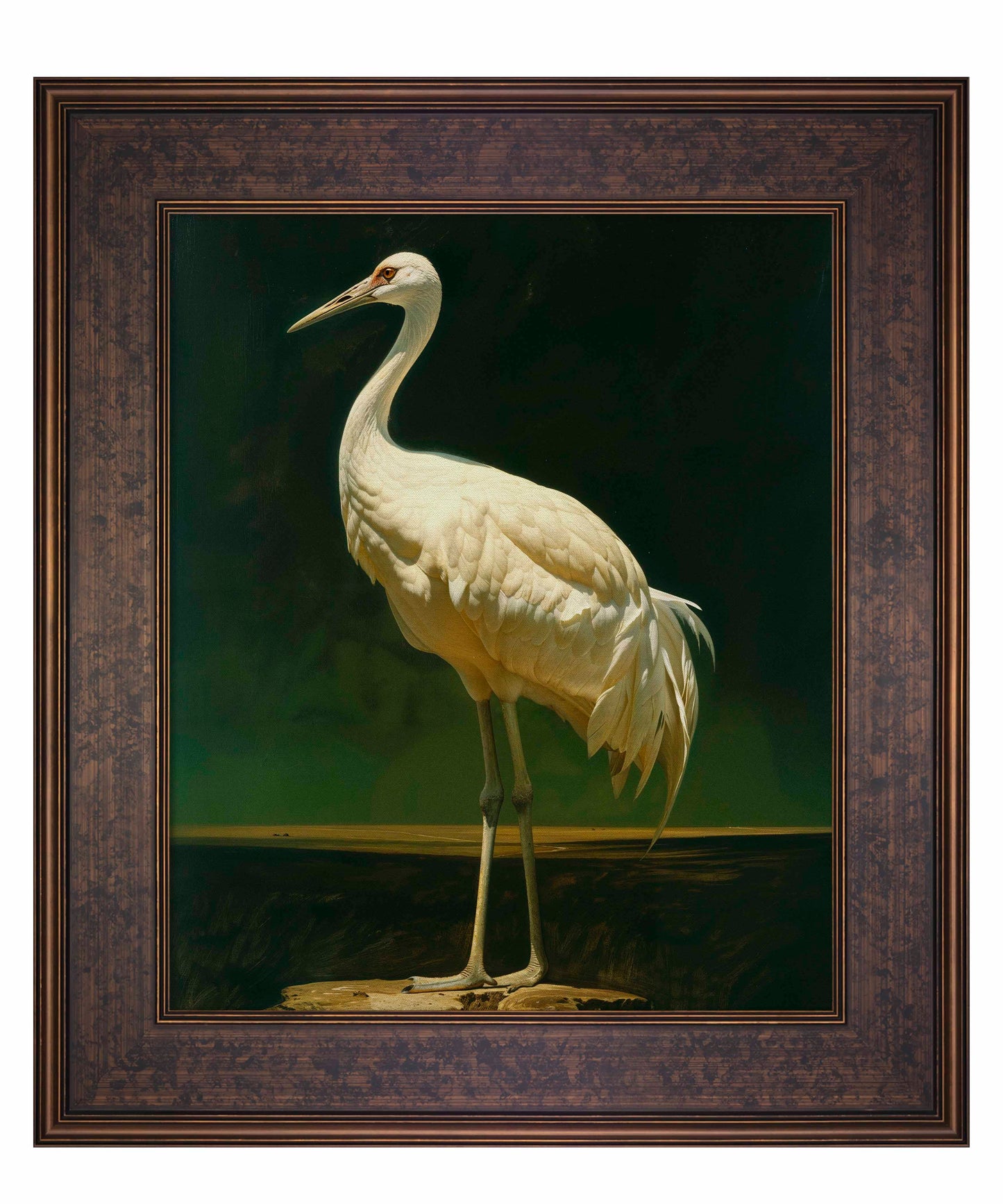 Noble Grace - Crane - Limited Edition Canvas