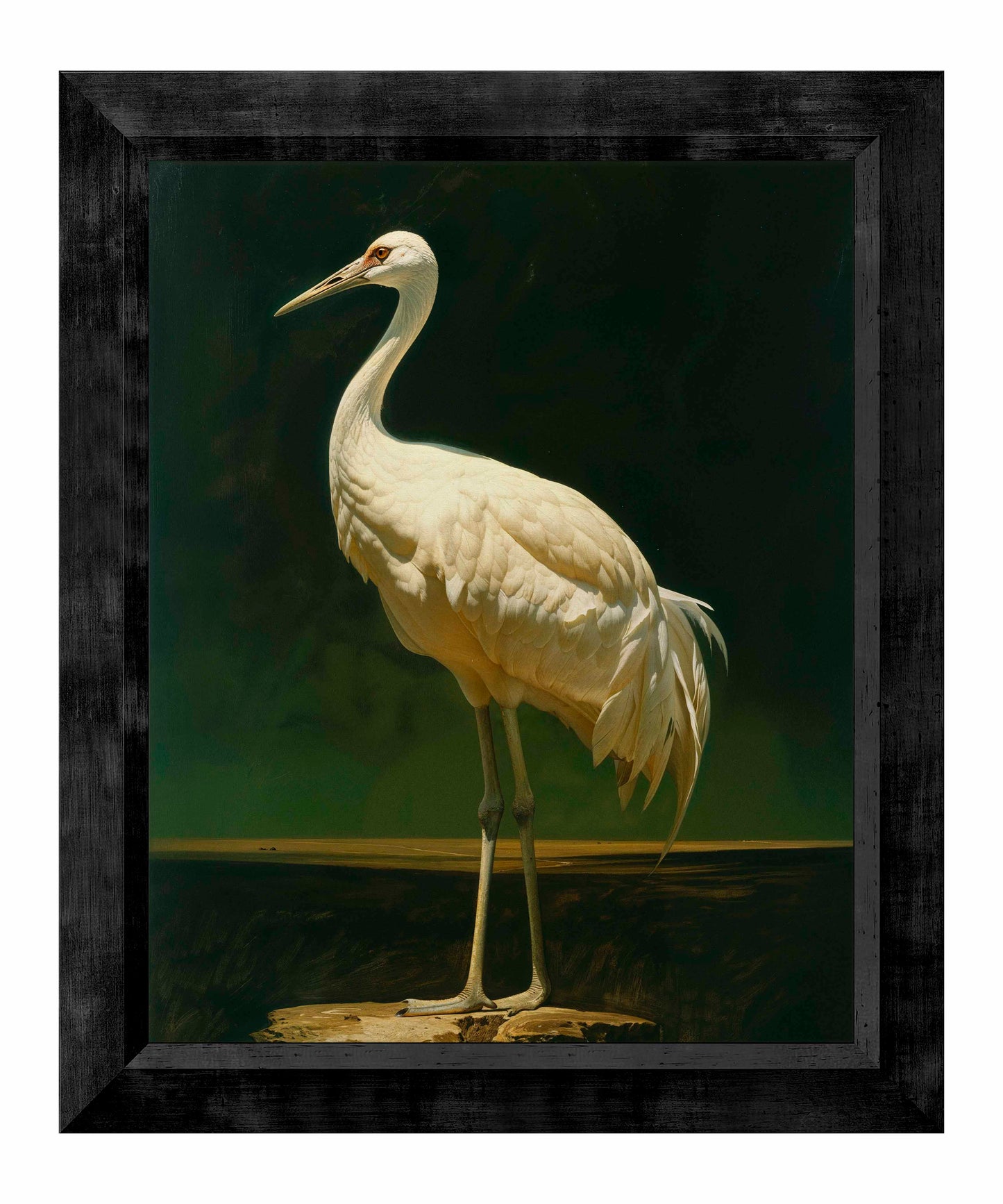 Noble Grace - Crane - Limited Edition Canvas