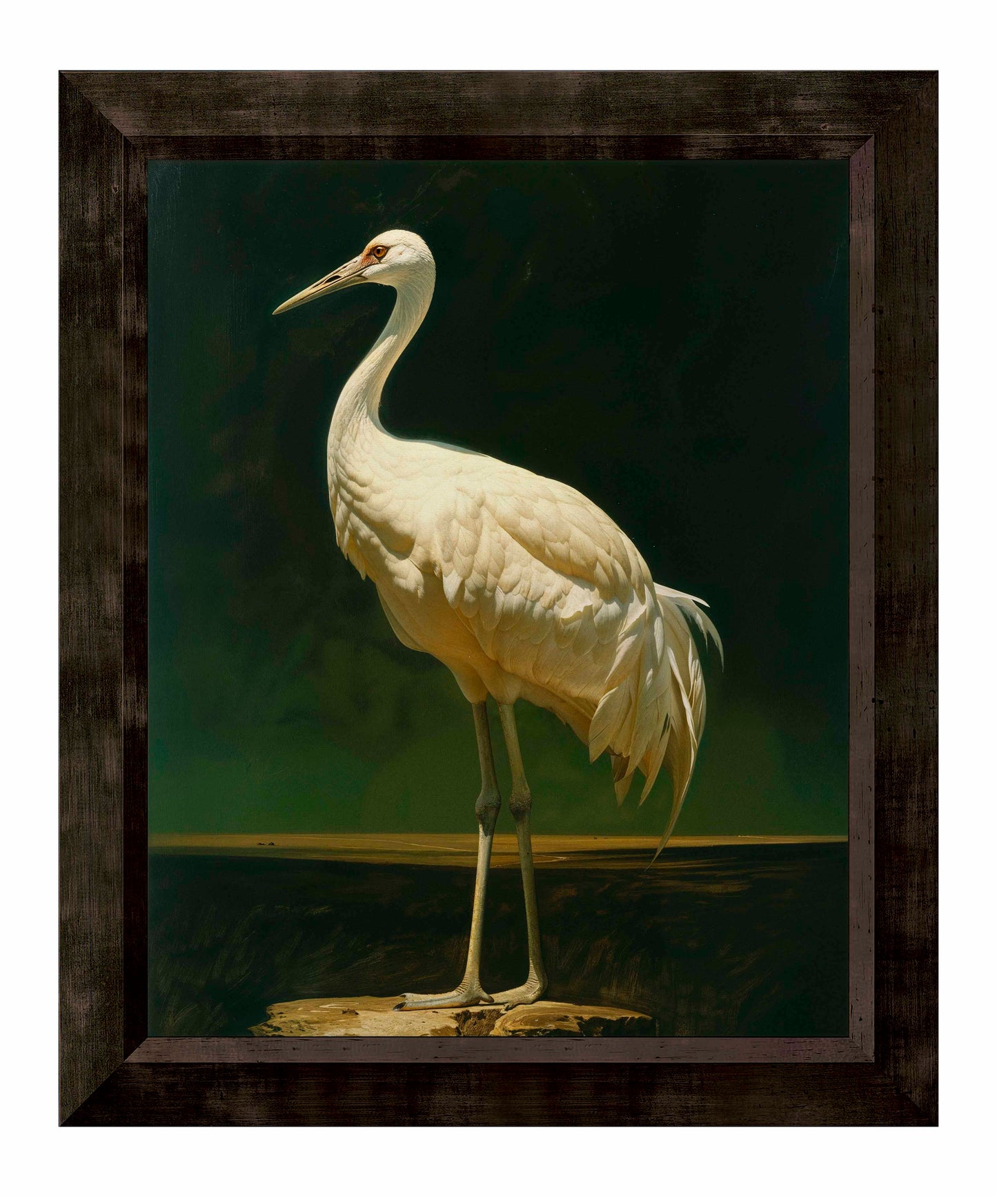 Noble Grace - Crane - Limited Edition Canvas
