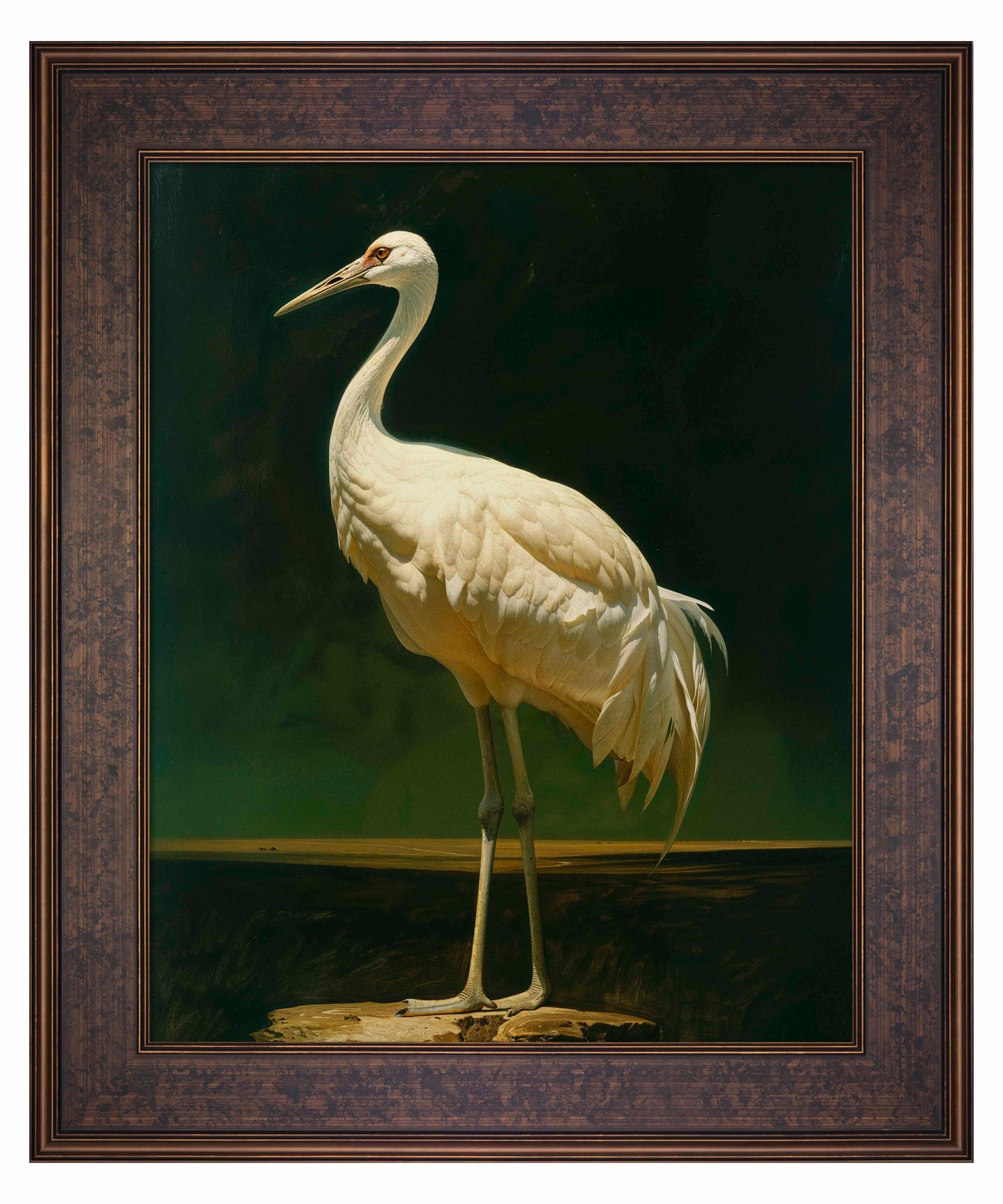 Noble Grace - Crane - Limited Edition Canvas