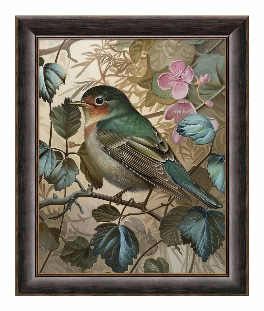 Sweet Melody - Songbird Among Blossoms - Limited Edition Canvas