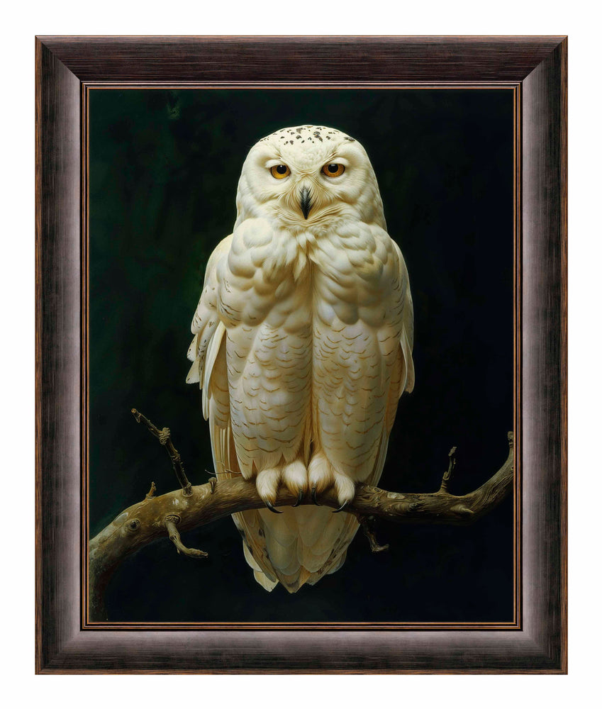 Noble Guardian - Snowy Owl - Limited Edition Canvas