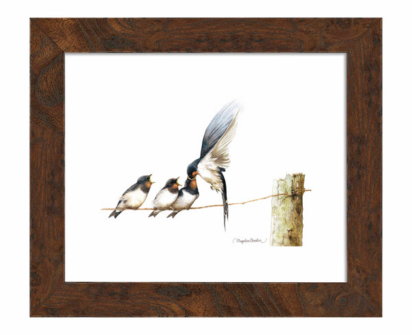 Lining Up - Art Prints