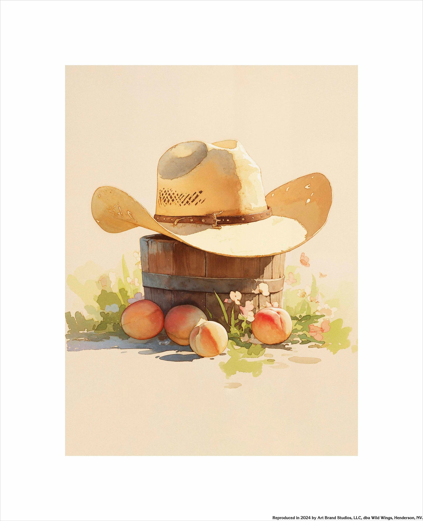 Summer Texas Hats I - Art Prints