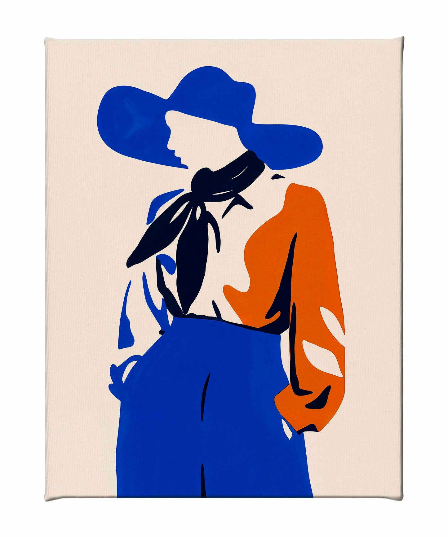 Rodeo Ribbon - Gallery Wrapped Canvas