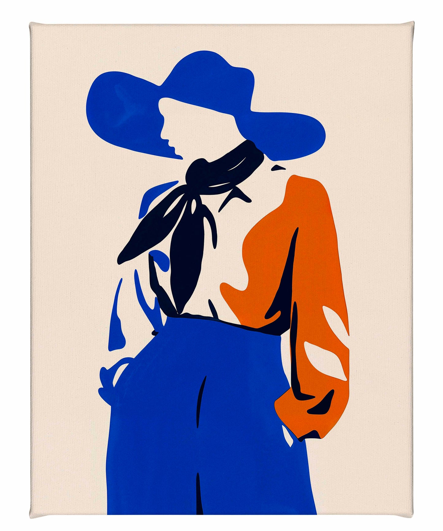 Rodeo Ribbon - Gallery Wrapped Canvas