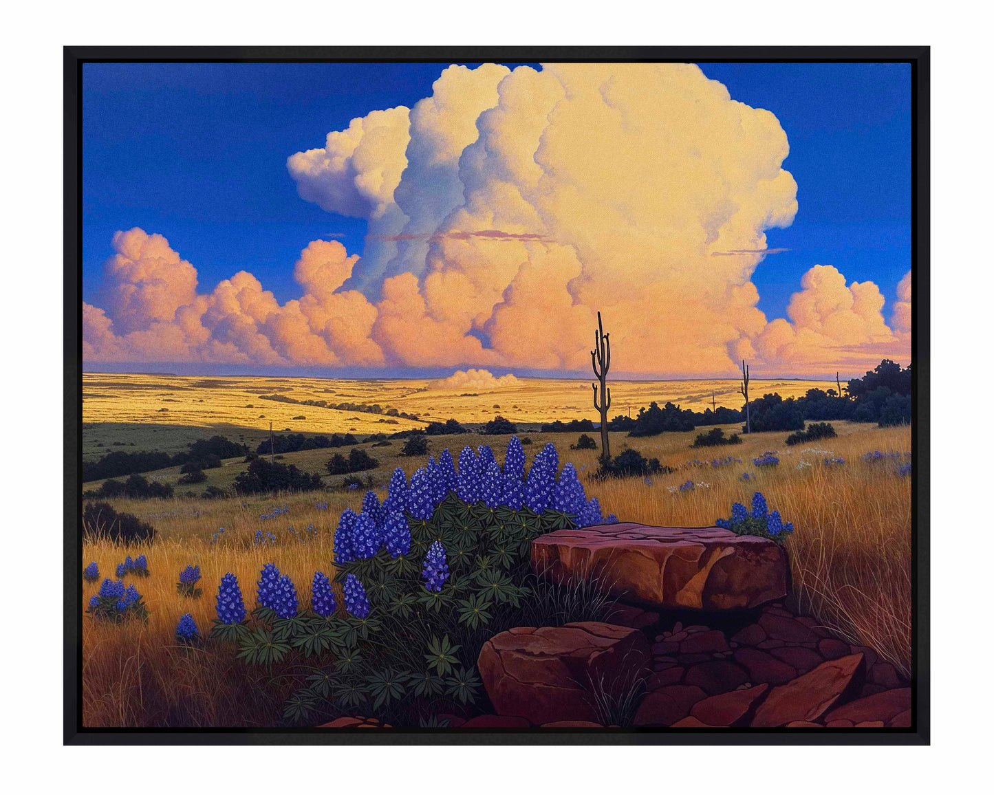 The Big Fields of Texas I - Gallery Wrapped Canvas