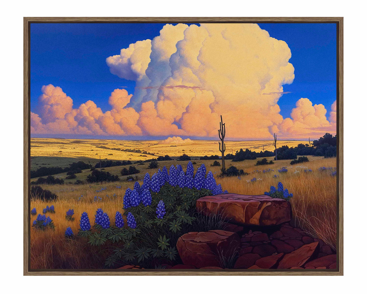 The Big Fields of Texas I - Gallery Wrapped Canvas