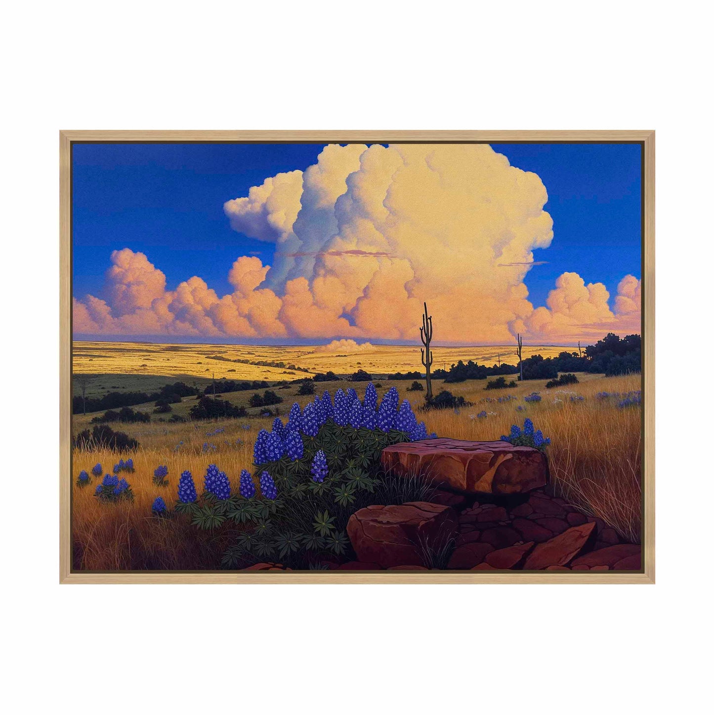 The Big Fields of Texas I - Gallery Wrapped Canvas