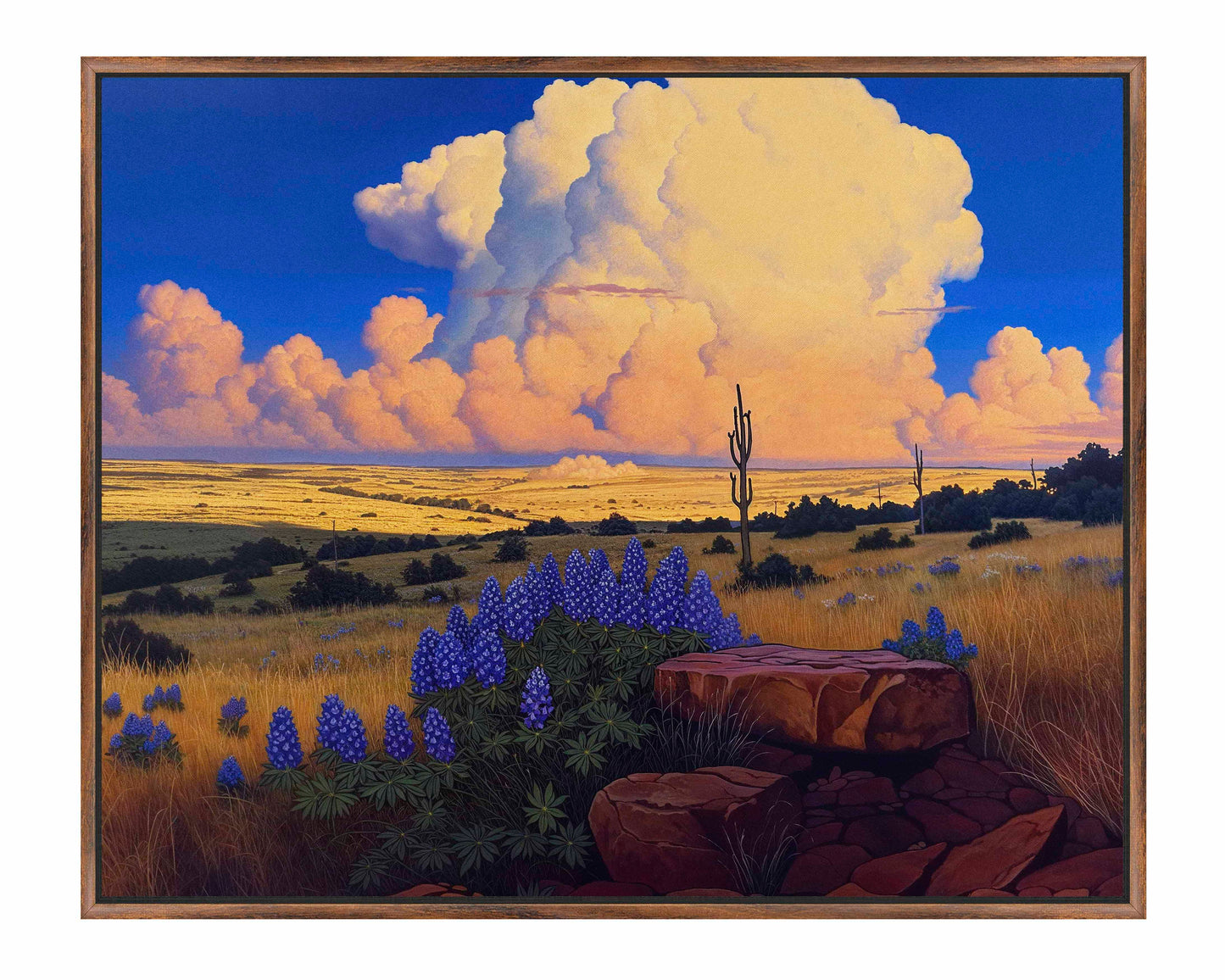 The Big Fields of Texas I - Gallery Wrapped Canvas