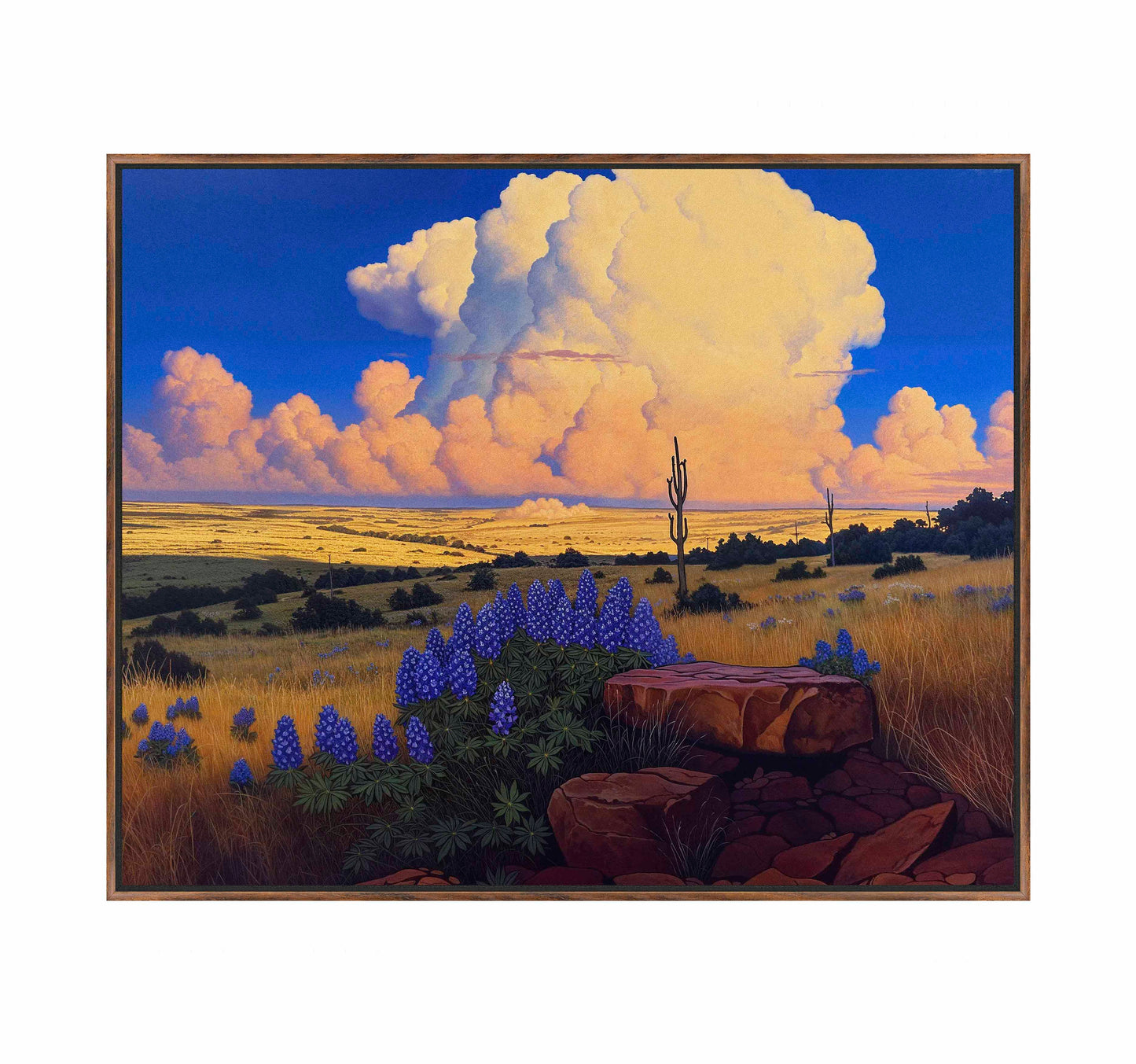The Big Fields of Texas I - Gallery Wrapped Canvas