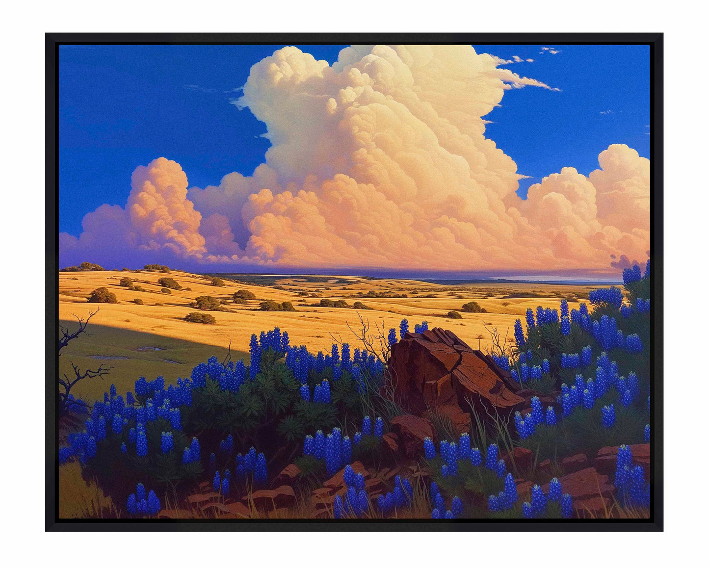 The Big Fields of Texas II - Gallery Wrapped Canvas
