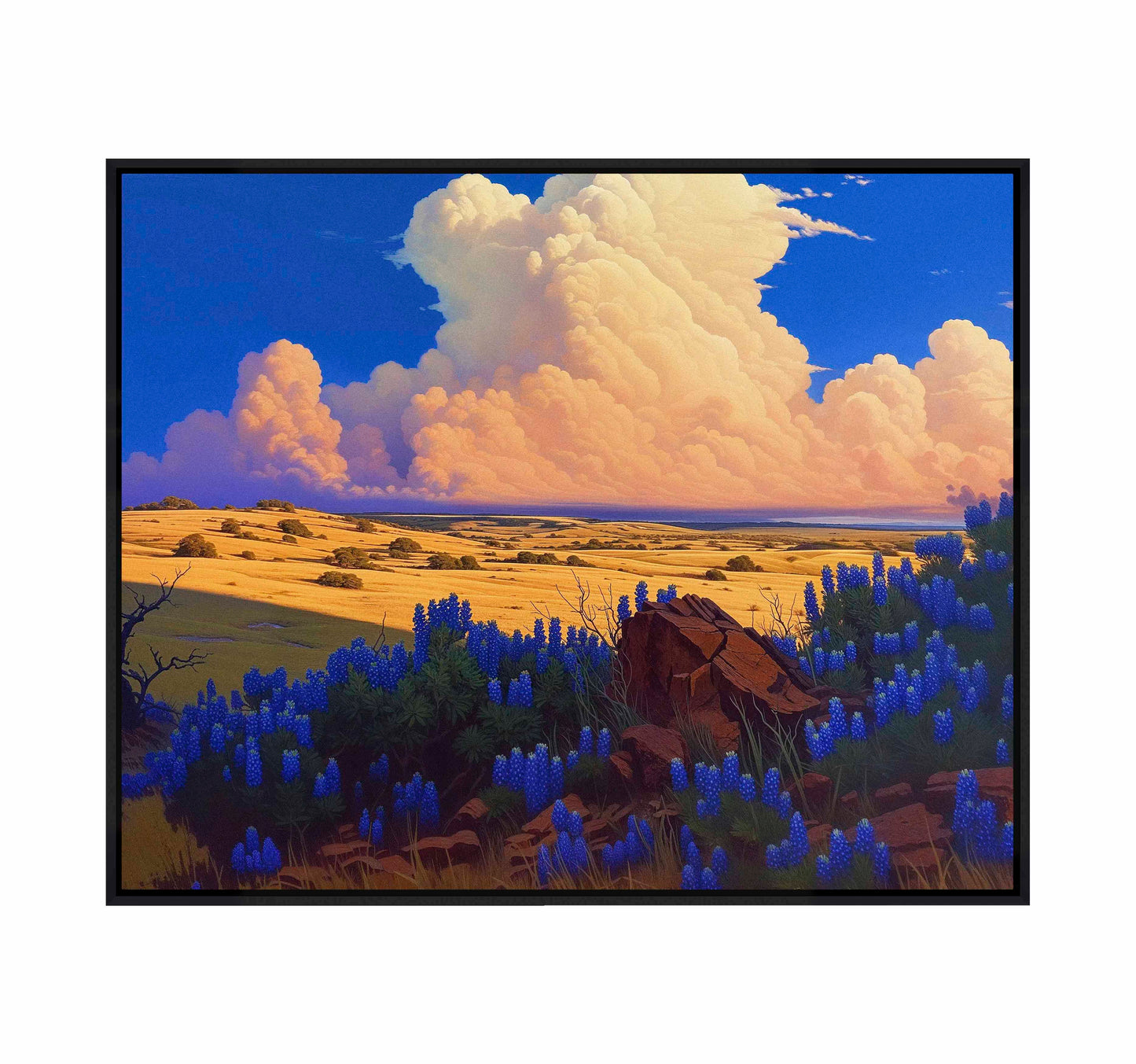 The Big Fields of Texas II - Gallery Wrapped Canvas