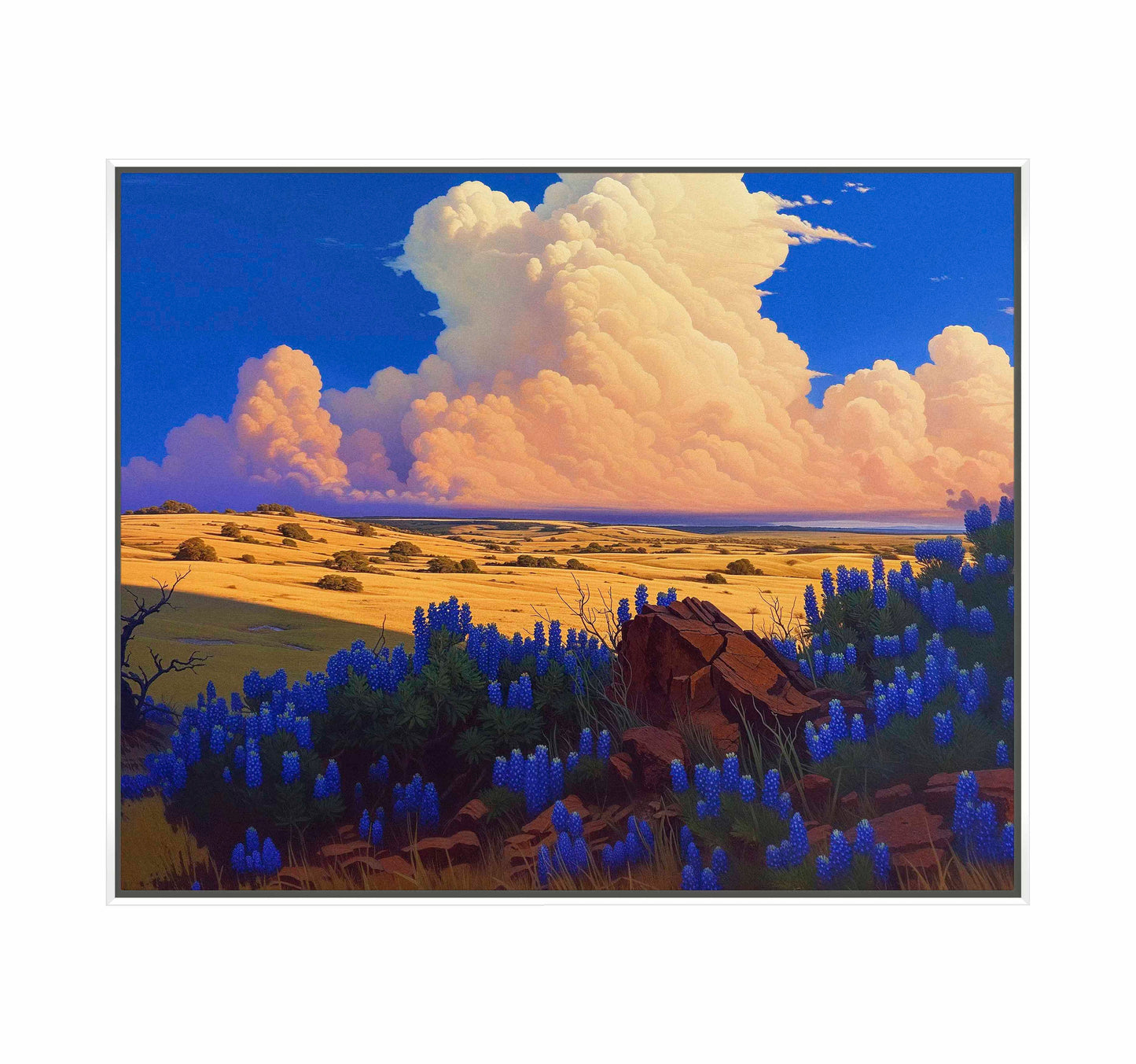 The Big Fields of Texas II - Gallery Wrapped Canvas