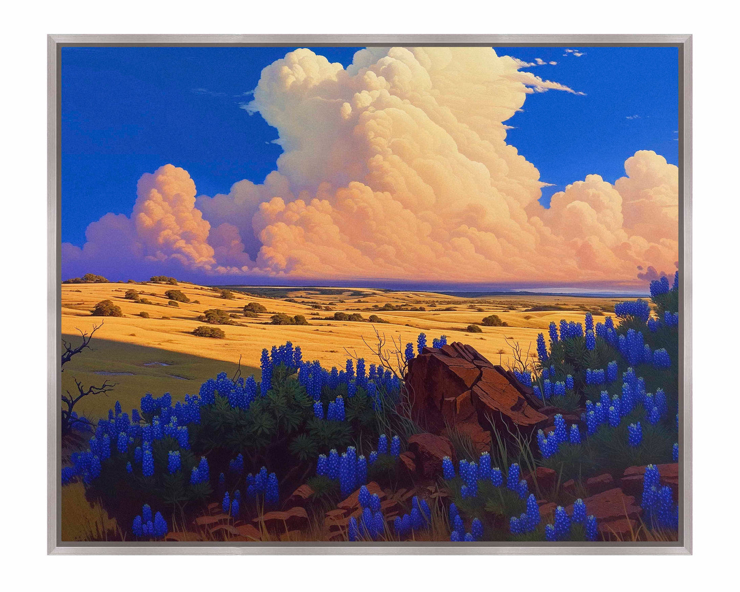 The Big Fields of Texas II - Gallery Wrapped Canvas
