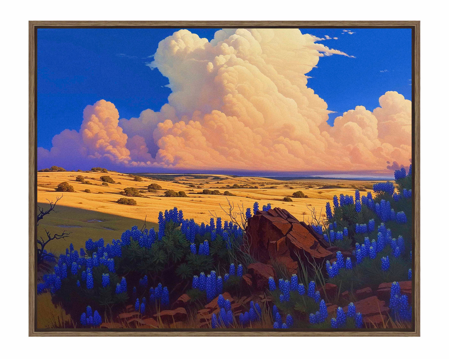 The Big Fields of Texas II - Gallery Wrapped Canvas