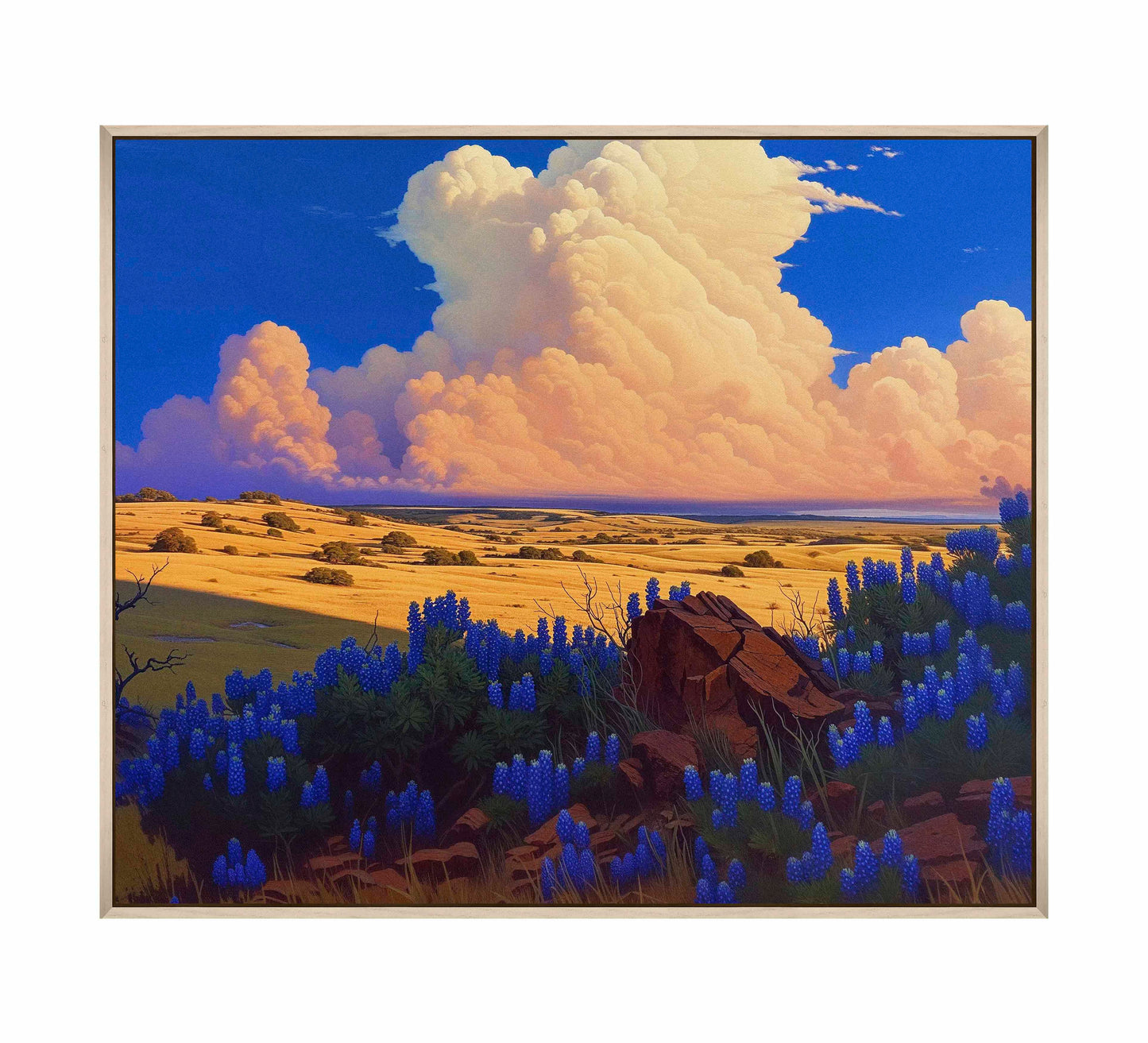 The Big Fields of Texas II - Gallery Wrapped Canvas
