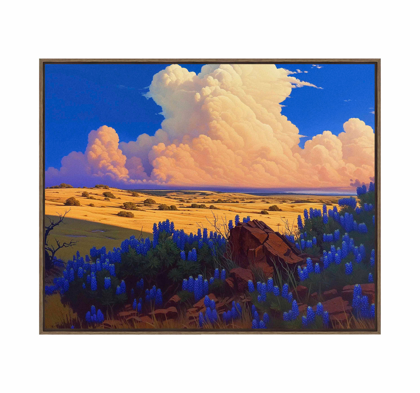 The Big Fields of Texas II - Gallery Wrapped Canvas