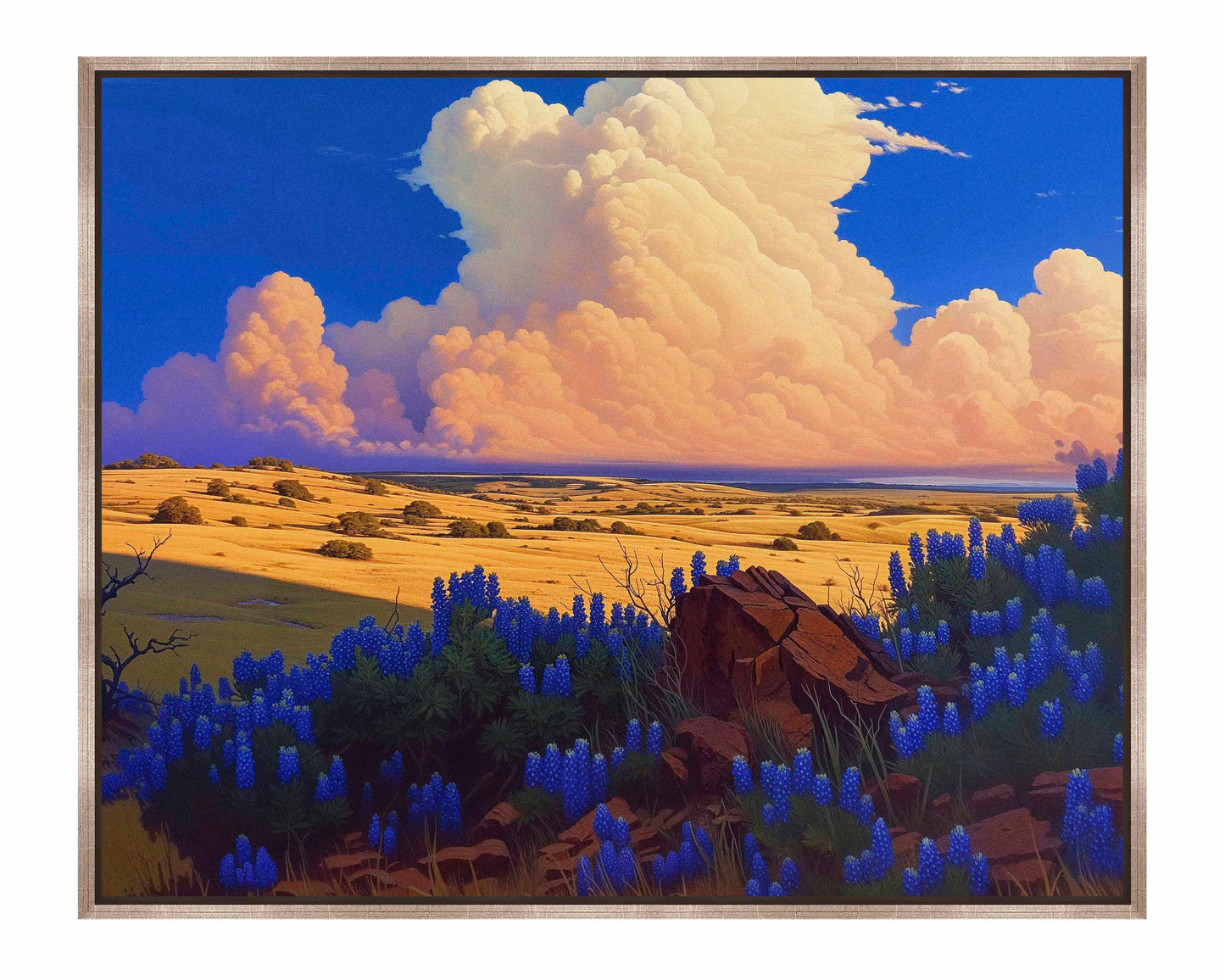 The Big Fields of Texas II - Gallery Wrapped Canvas