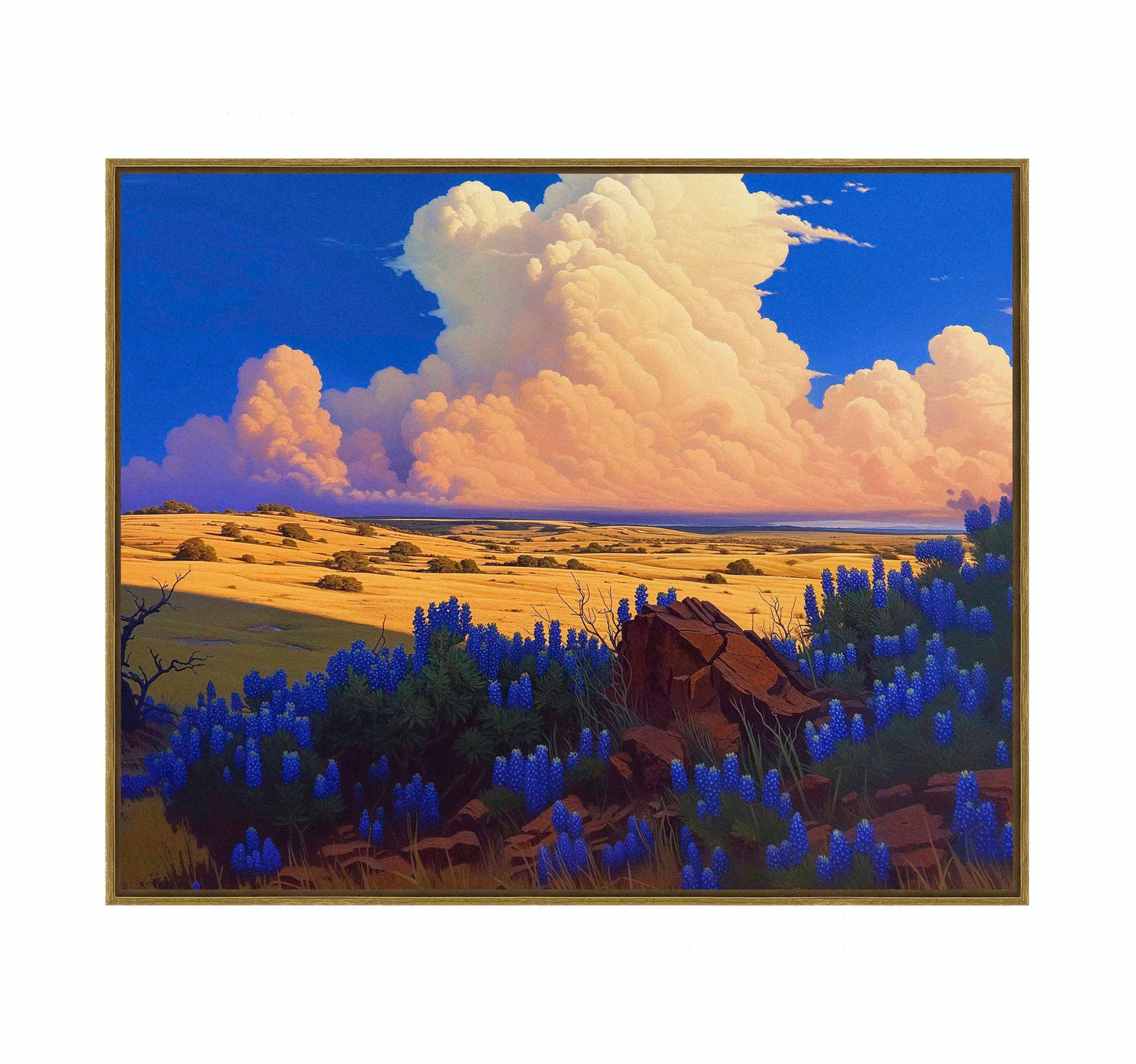 The Big Fields of Texas II - Gallery Wrapped Canvas