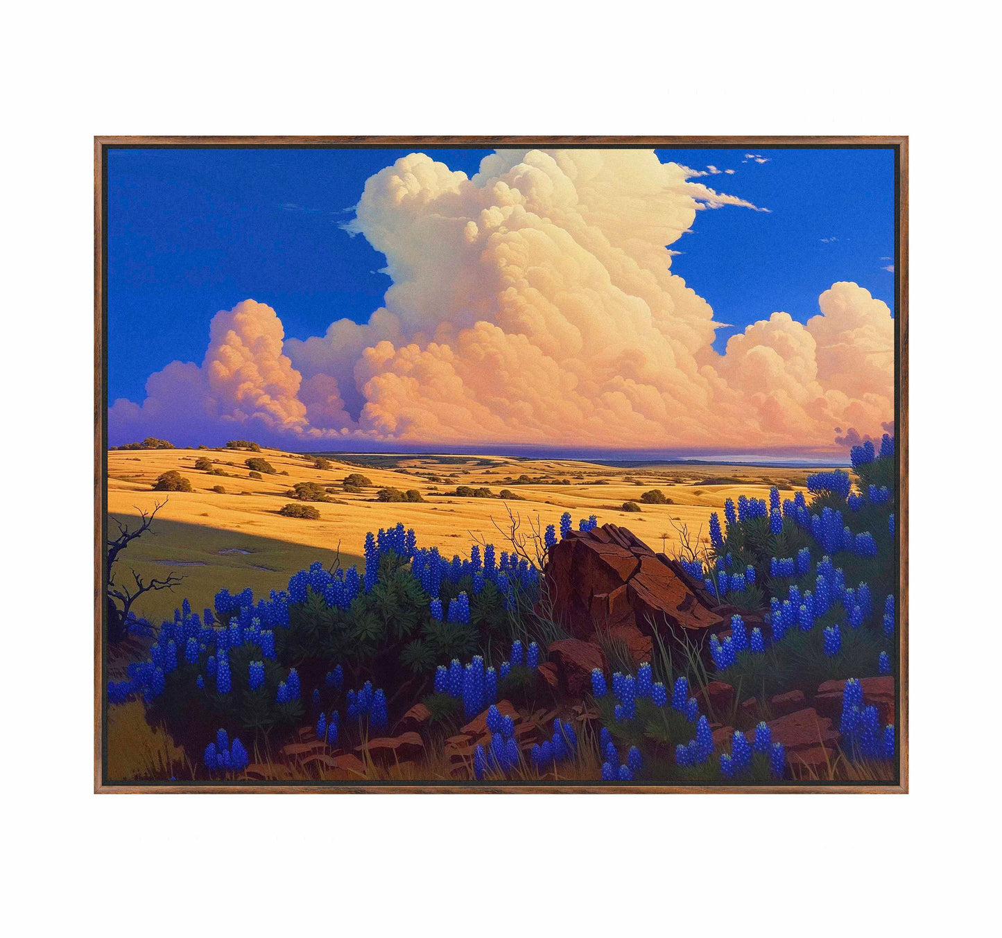 The Big Fields of Texas II - Gallery Wrapped Canvas