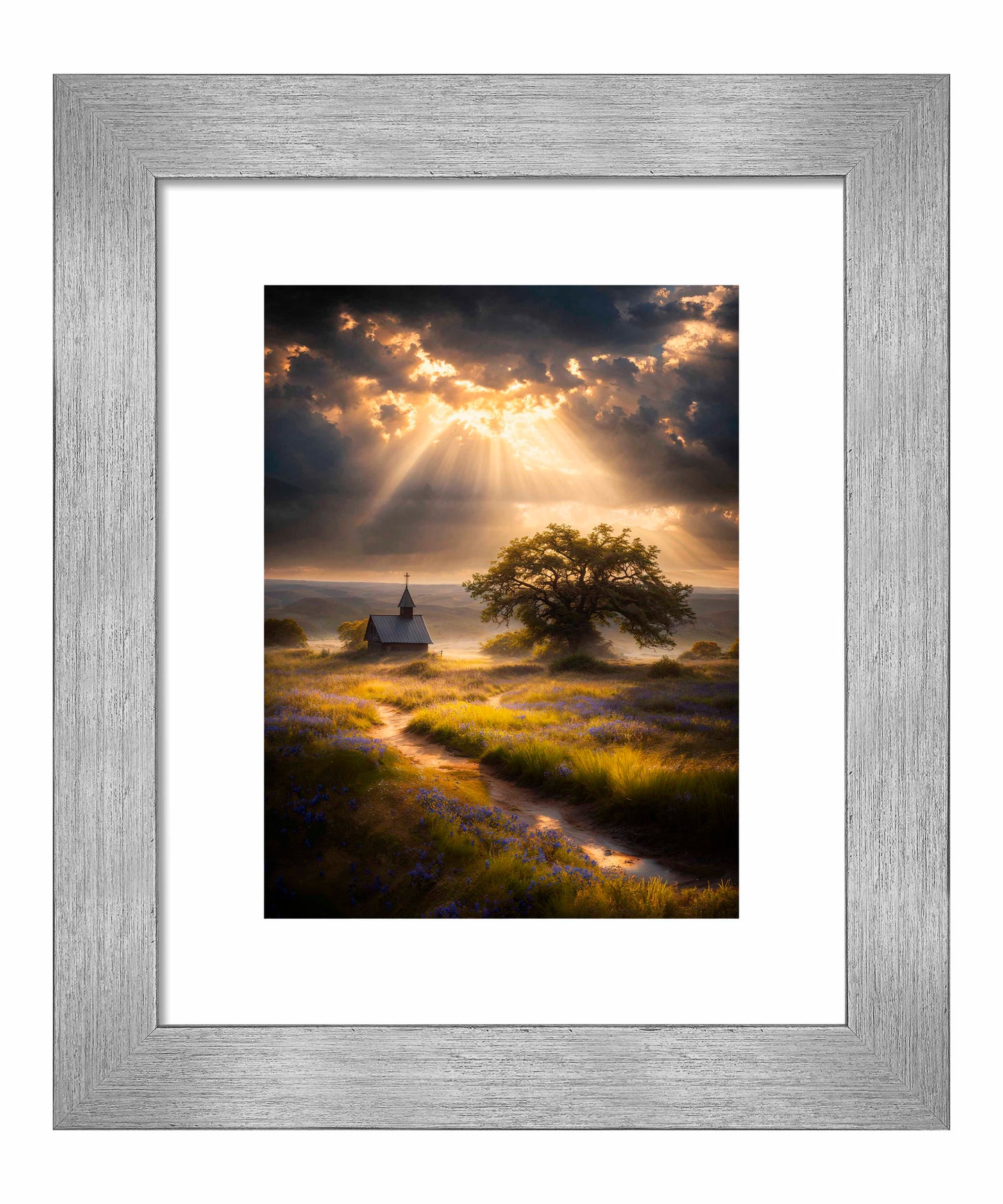 Celestial Rays Over Lone Star Land I - Art Prints