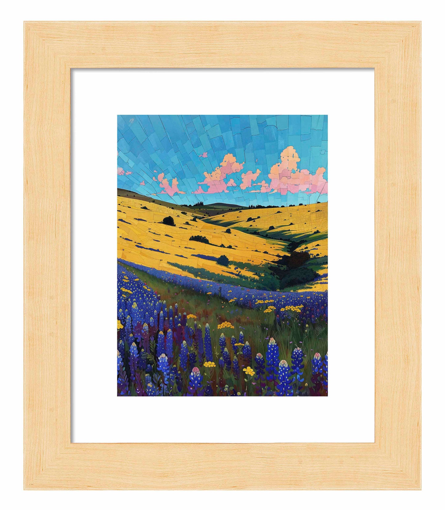 Bluebonnet Breeze I - Art Prints