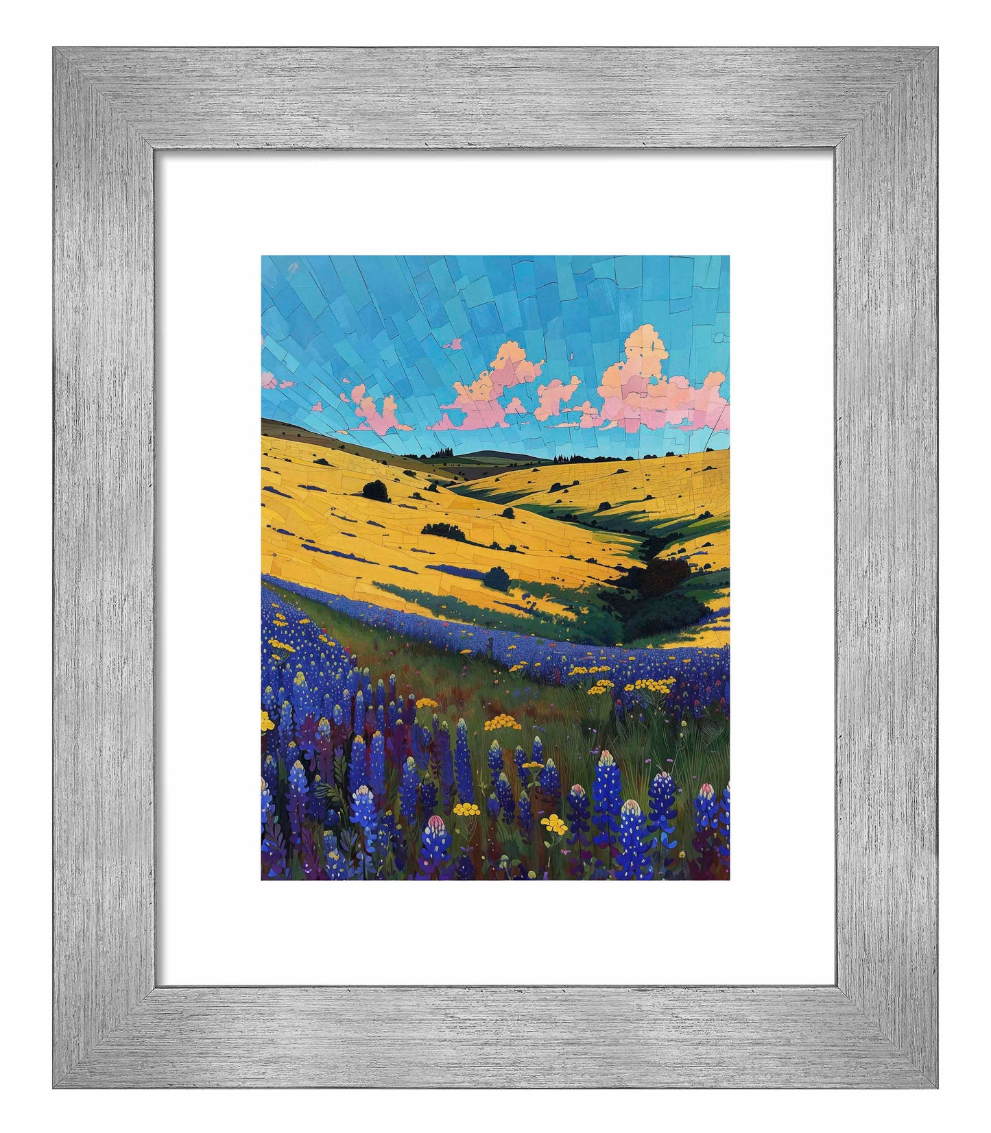 Bluebonnet Breeze I - Art Prints