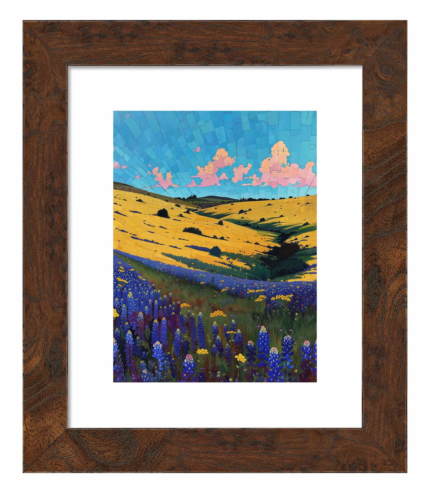 Bluebonnet Breeze I - Art Prints