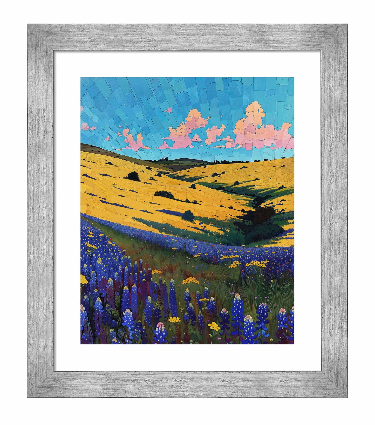 Bluebonnet Breeze I - Art Prints