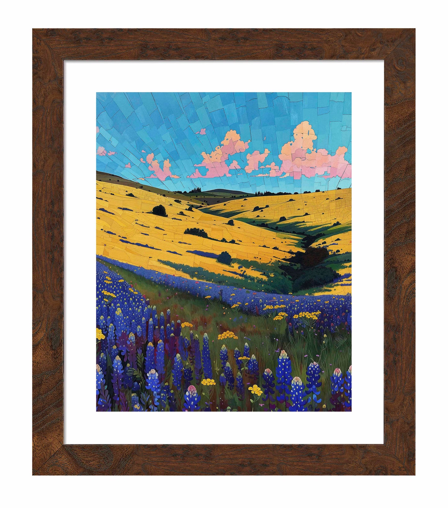 Bluebonnet Breeze I - Art Prints