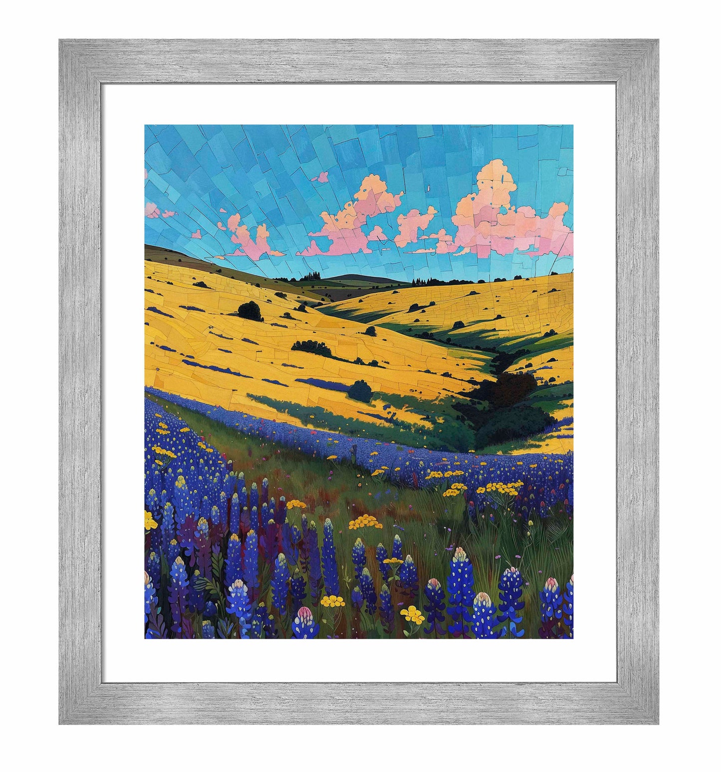 Bluebonnet Breeze I - Art Prints
