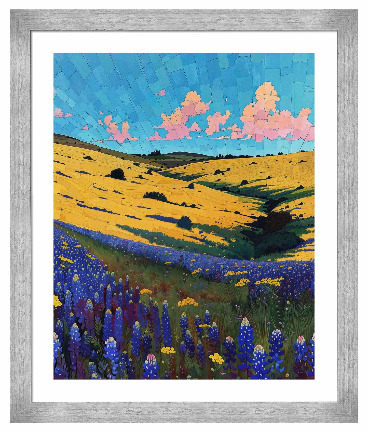 Bluebonnet Breeze I - Art Prints