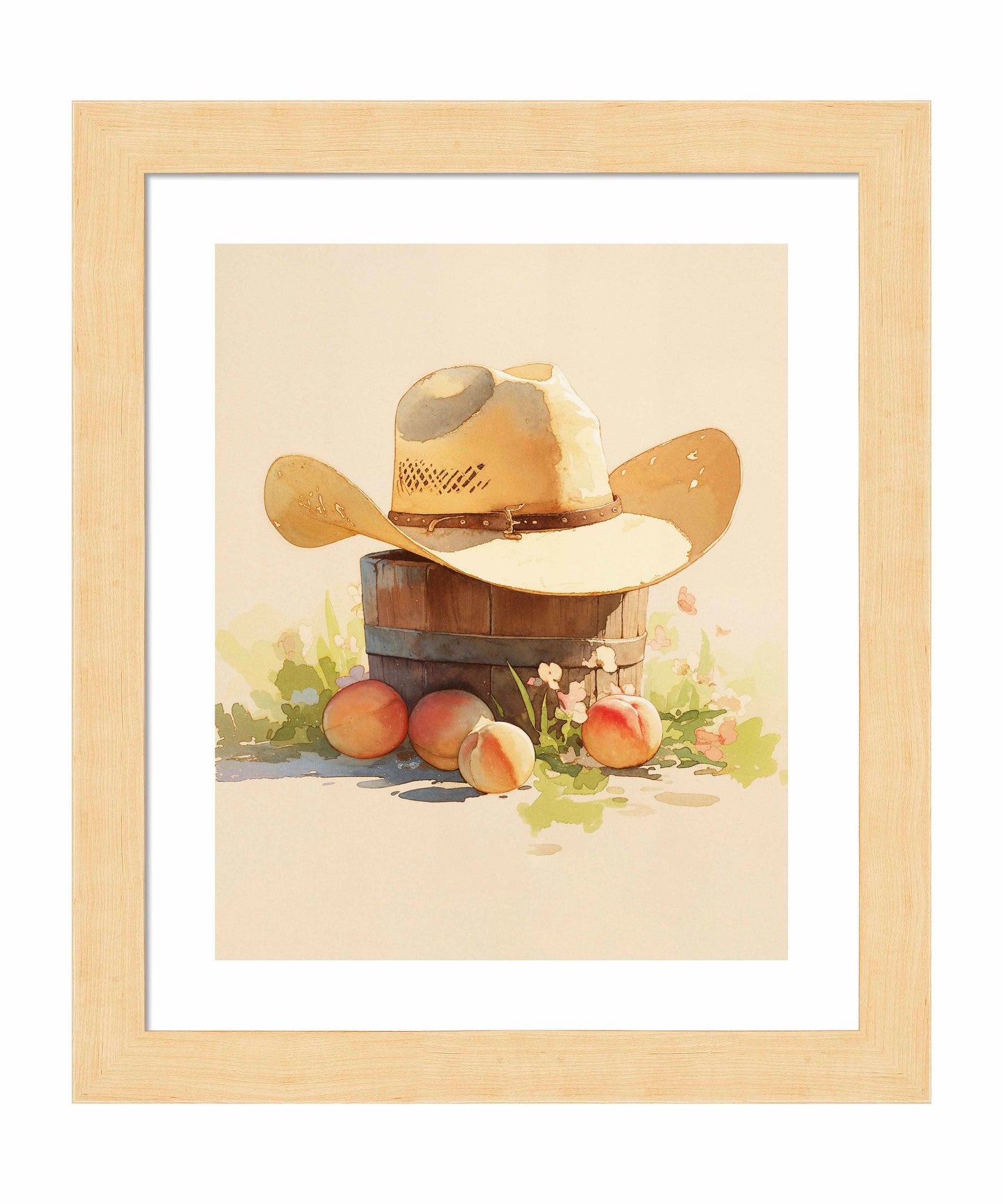 Summer Texas Hats I - Art Prints