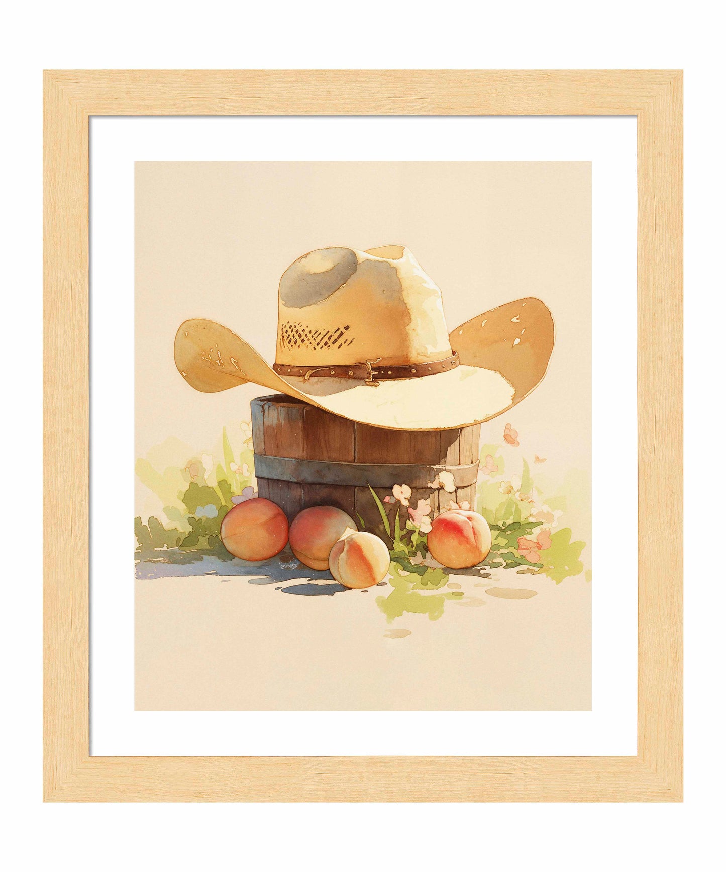 Summer Texas Hats I - Art Prints