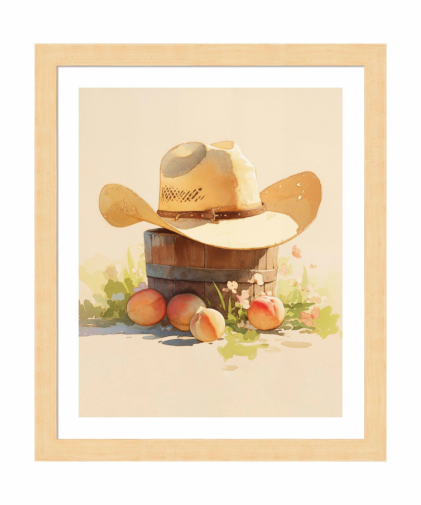 Summer Texas Hats I - Art Prints