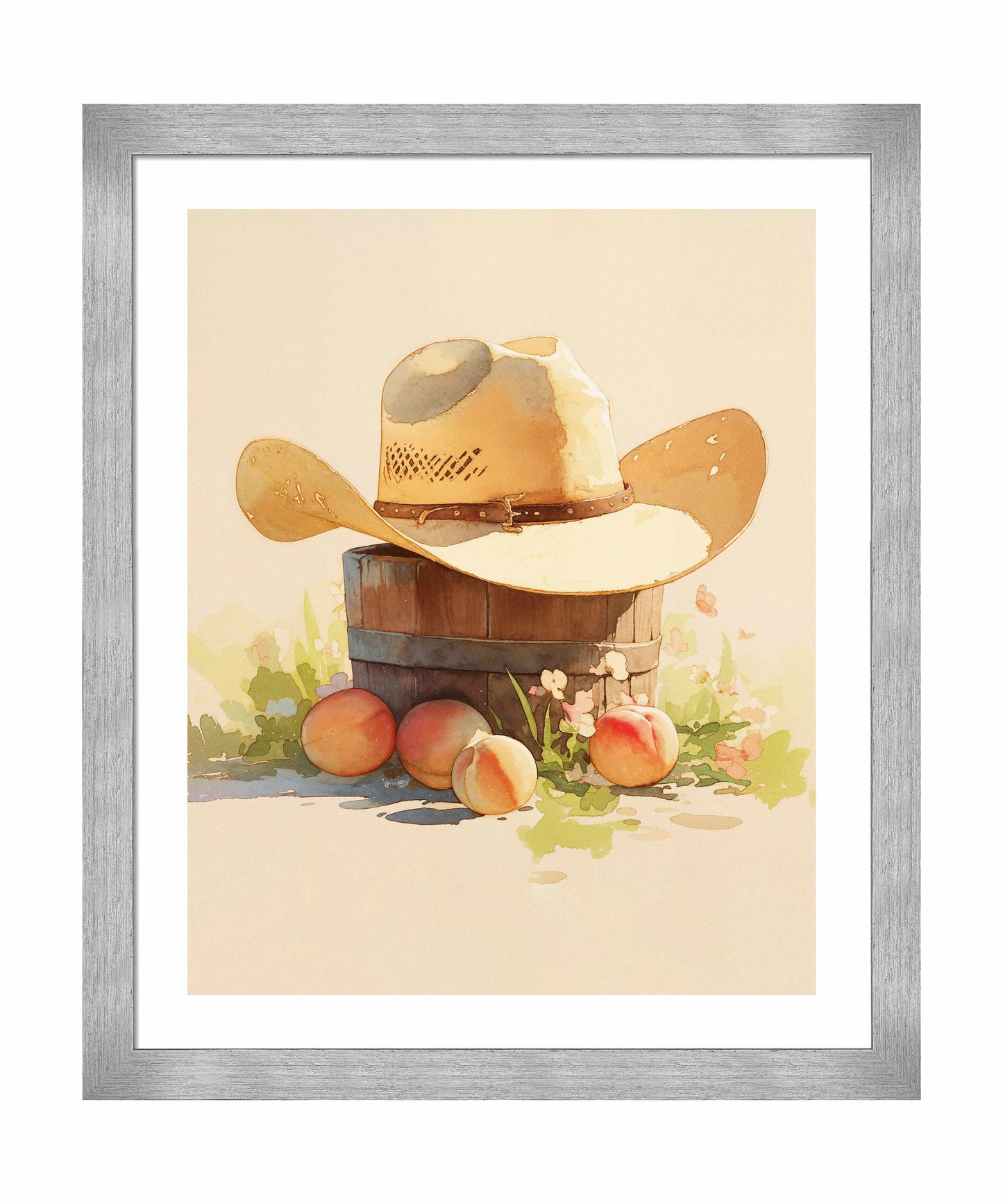 Summer Texas Hats I - Art Prints
