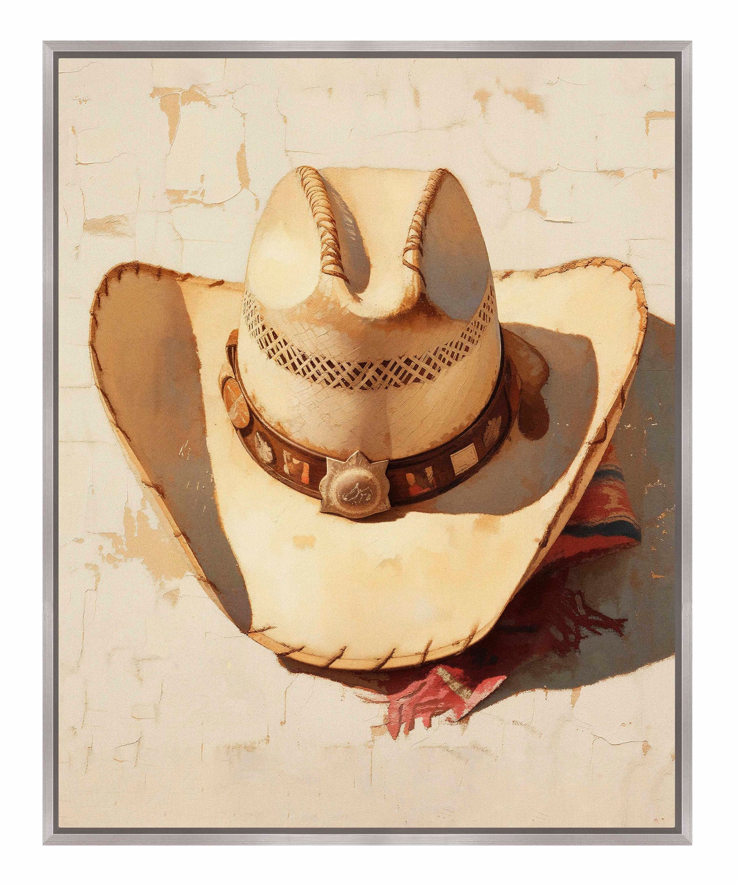 Summer Texas Hats II - Gallery Wrapped Canvas