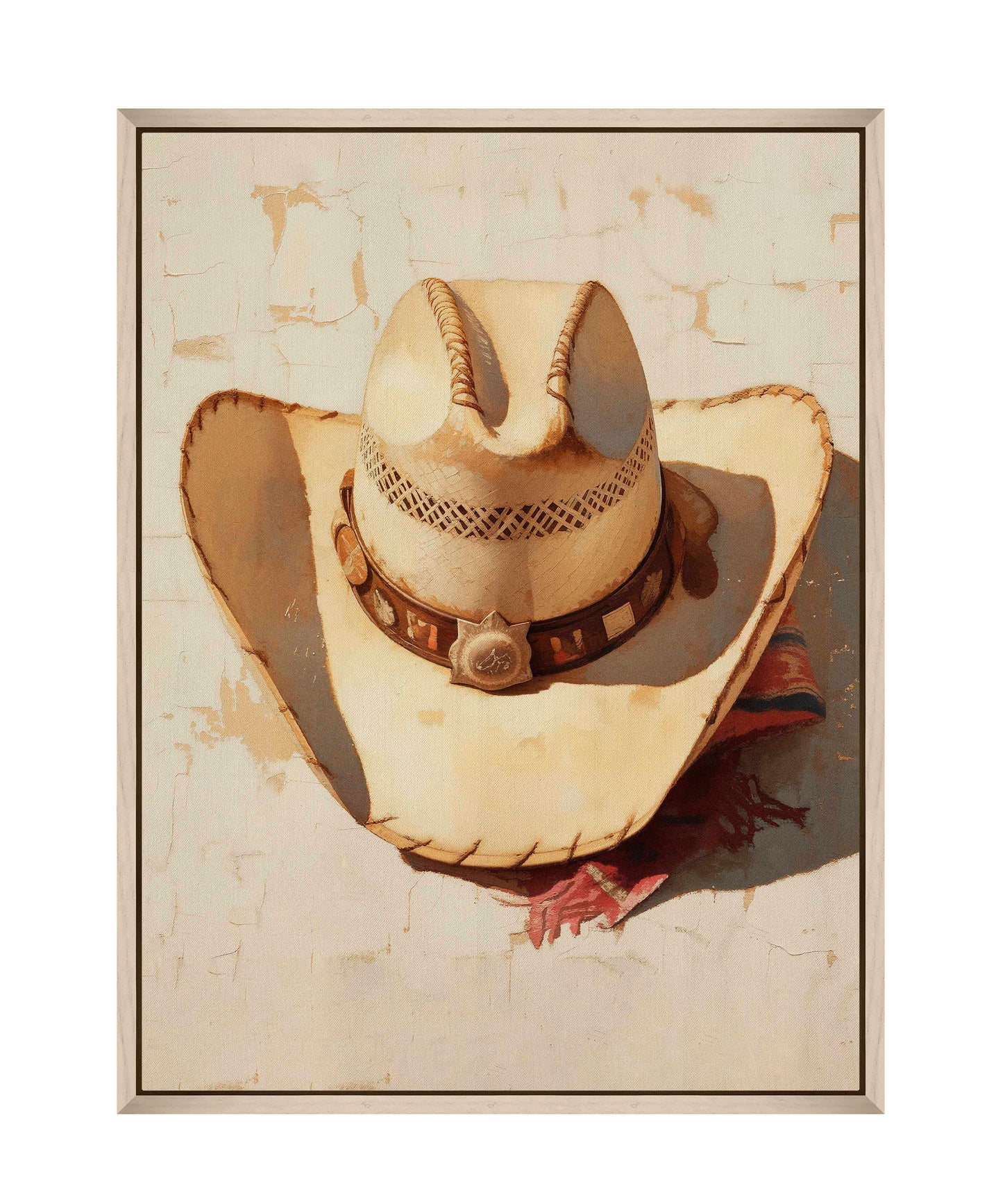 Summer Texas Hats II - Gallery Wrapped Canvas