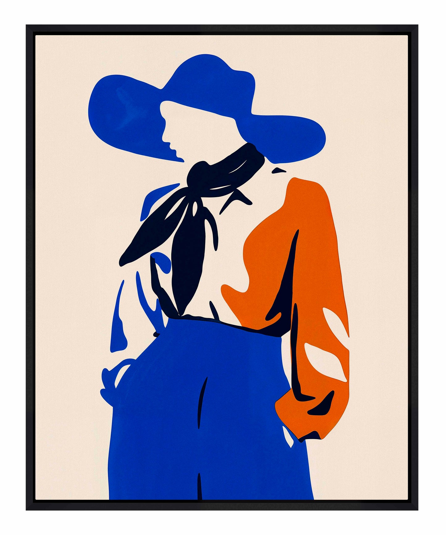 Rodeo Ribbon - Gallery Wrapped Canvas