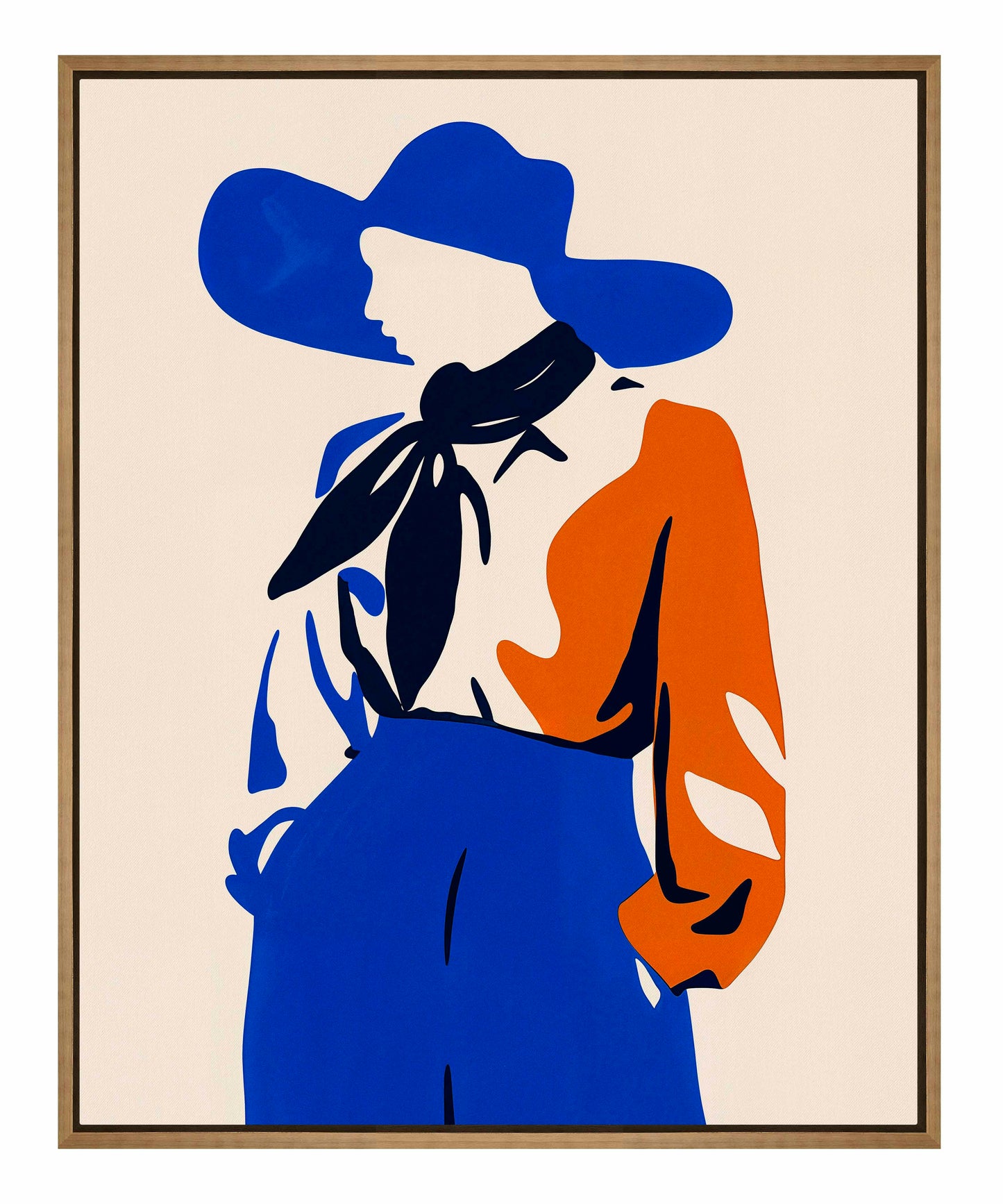 Rodeo Ribbon - Gallery Wrapped Canvas