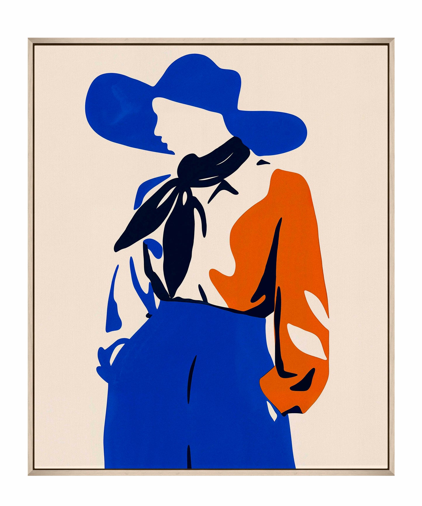 Rodeo Ribbon - Gallery Wrapped Canvas