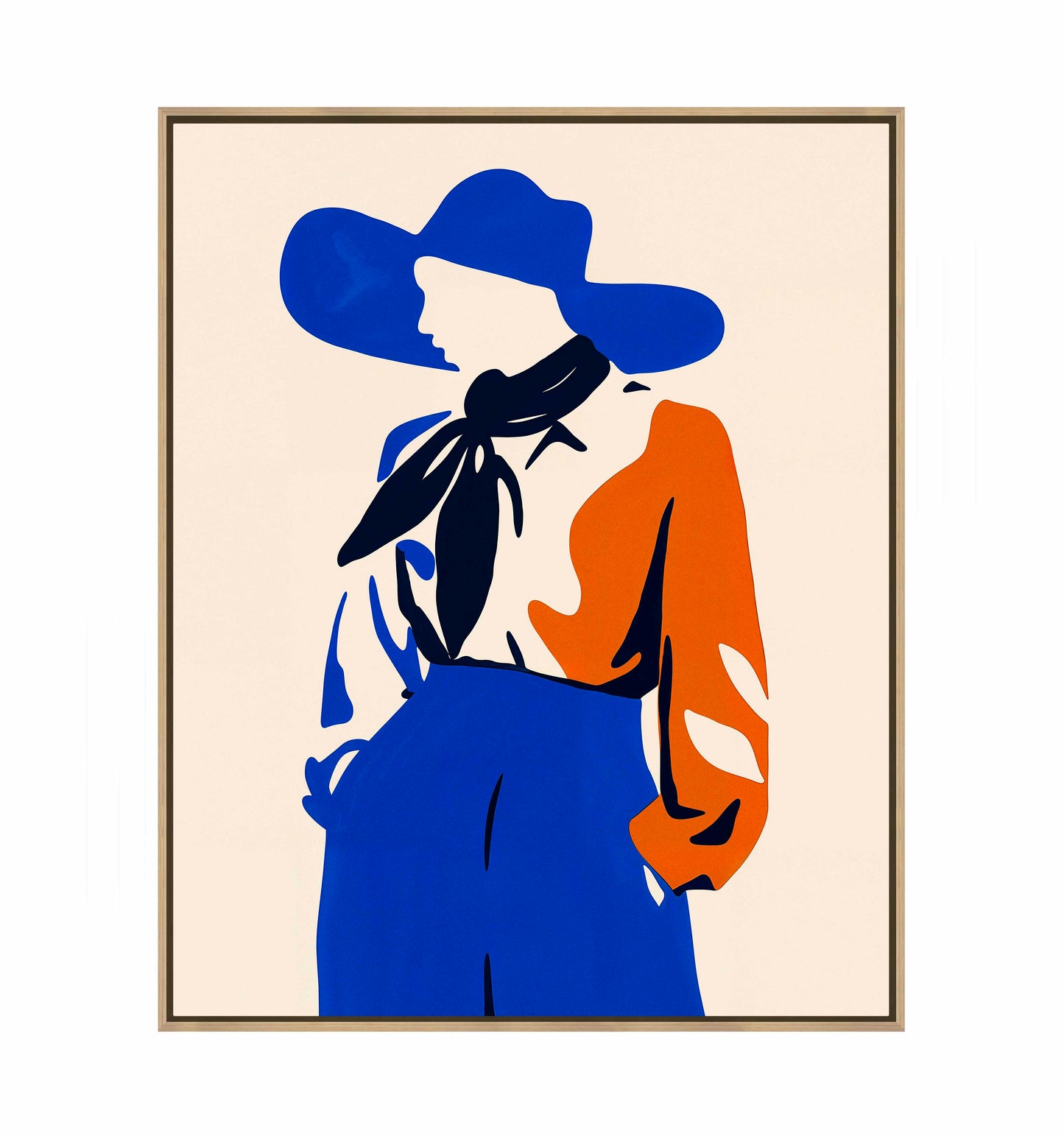 Rodeo Ribbon - Gallery Wrapped Canvas