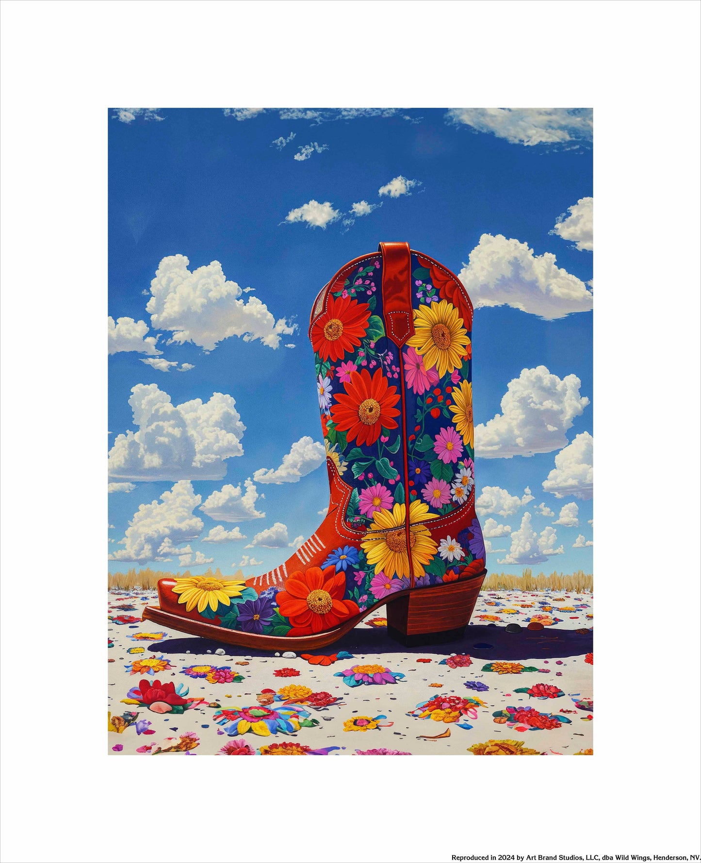 Wildflower Walk I - Art Prints