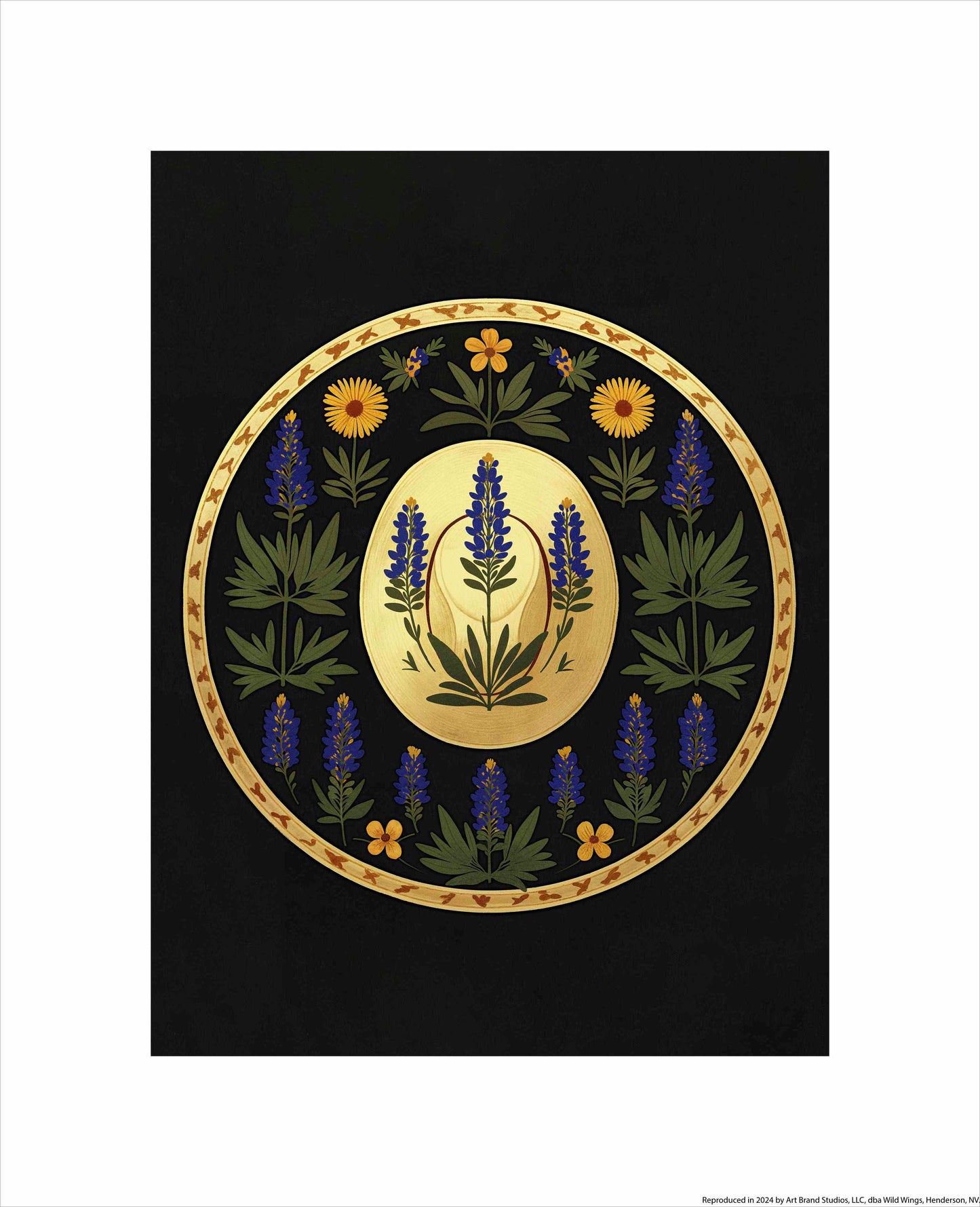 Bluebonnet Brimmer - Art Prints