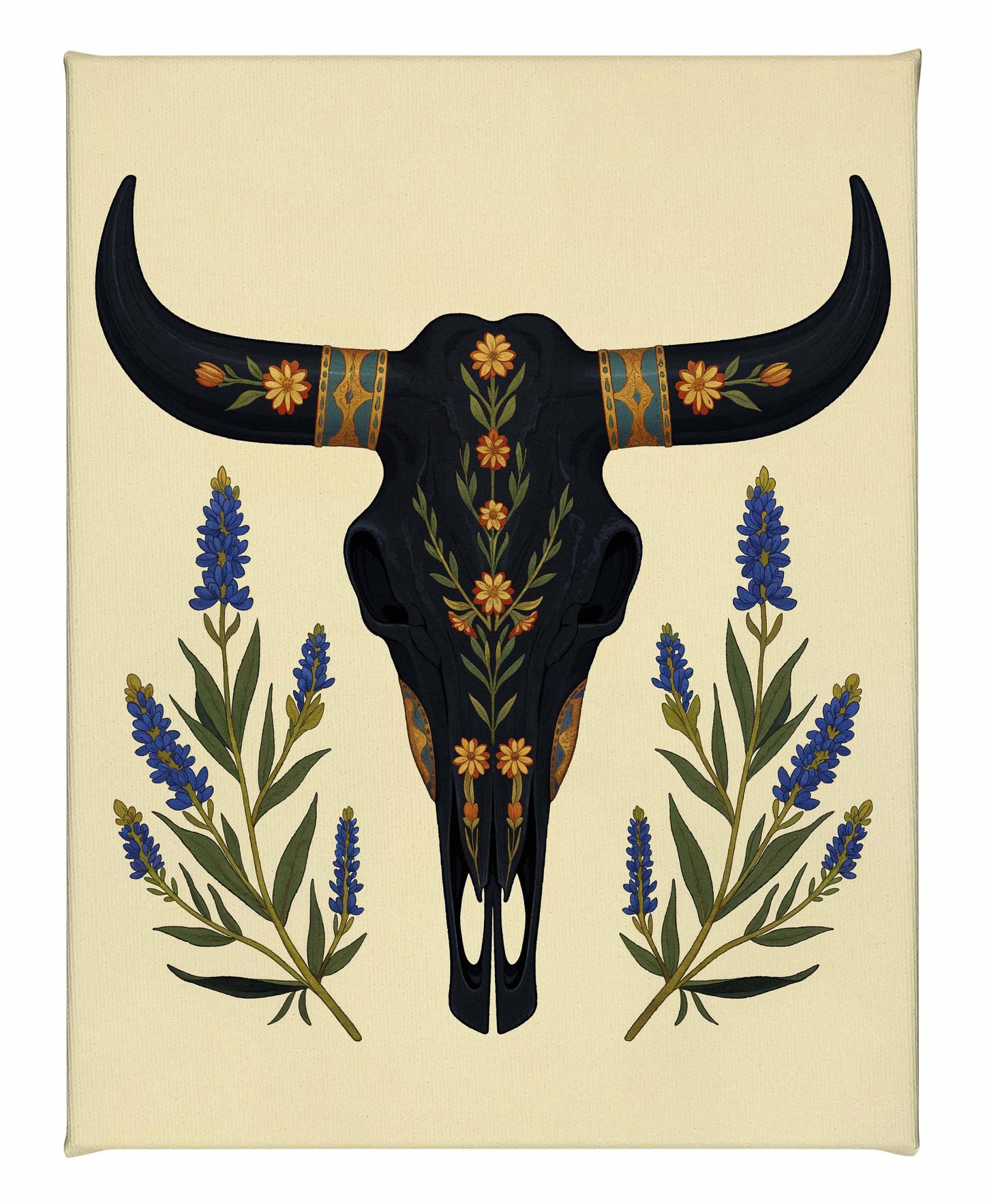 Lone Star Lament - Gallery Wrapped Canvas