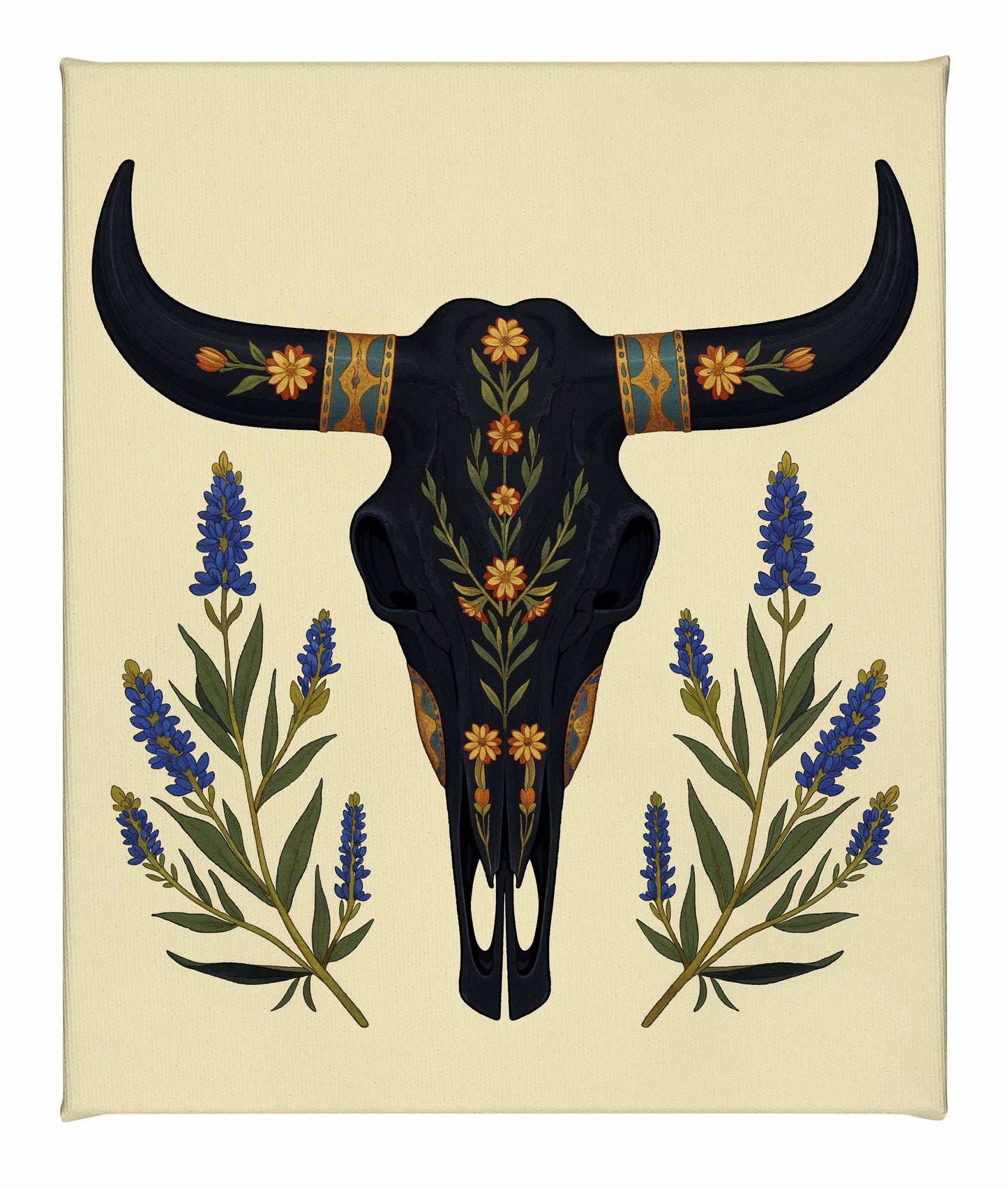 Lone Star Lament - Gallery Wrapped Canvas